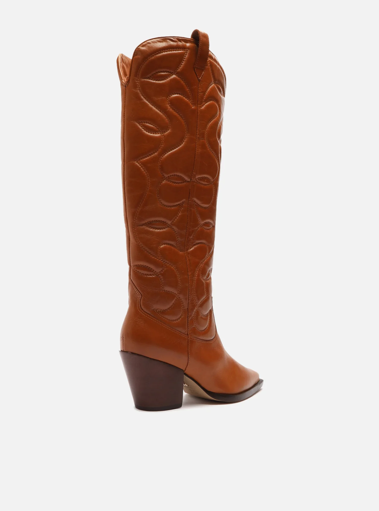 Abigail Leather Block Boot - Image 3