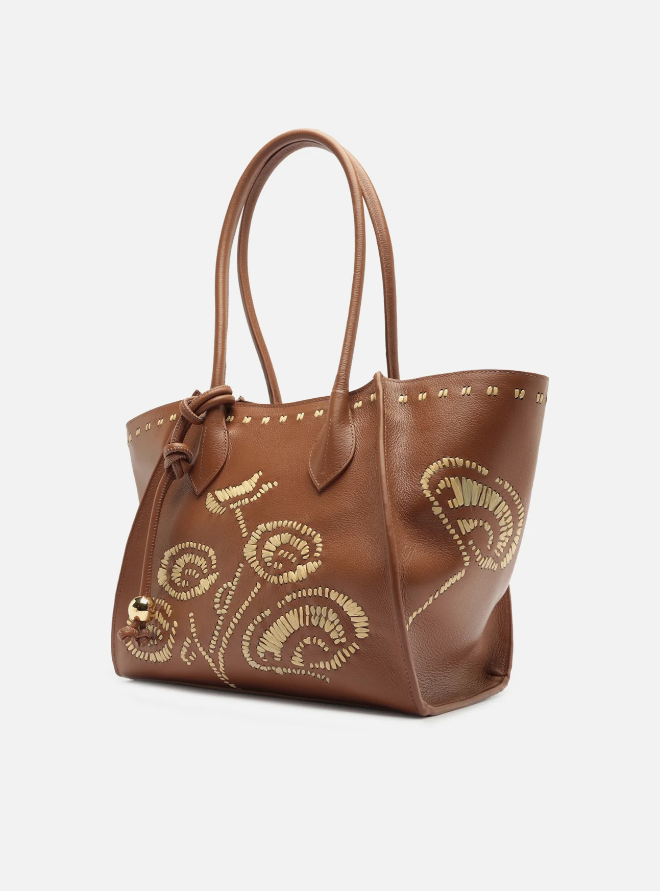 Alba Large Leather Tote - Image 5