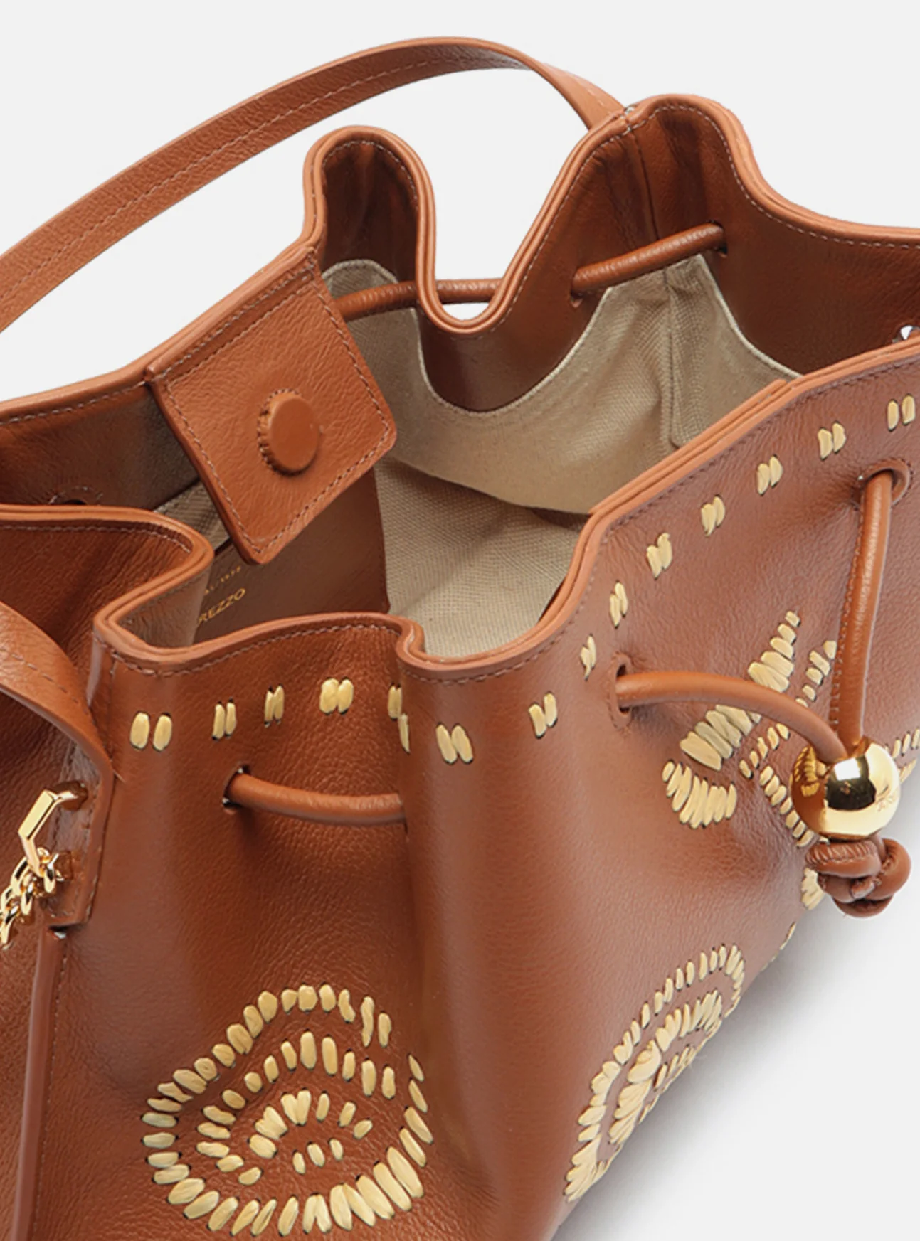 Alba Medium Leather Shoulder Bag - Image 4