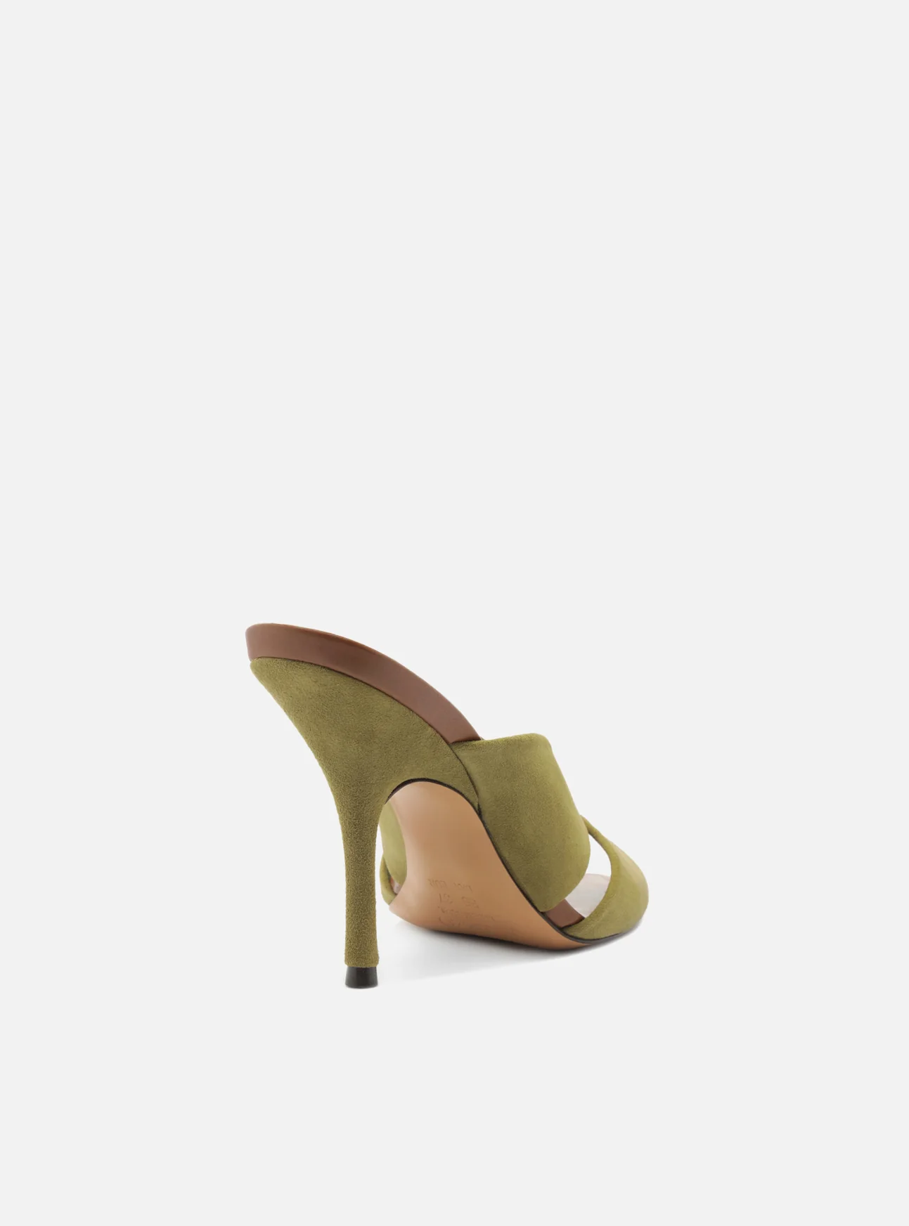 Amelia High Stiletto Leather Mule - Image 4
