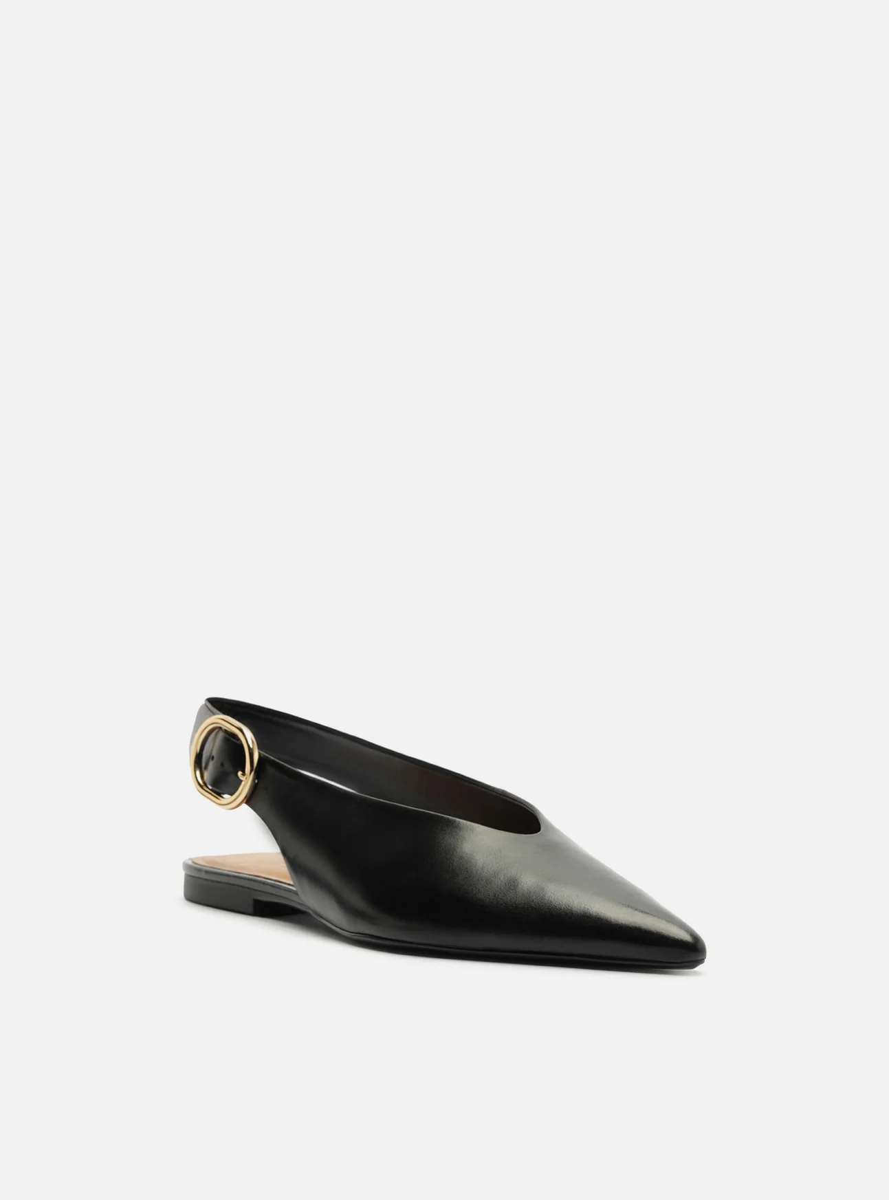Atlas Ballet Leather Flat - Image 2