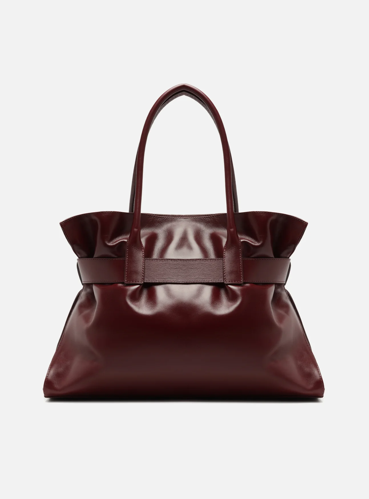 Rivera Large Leather Shopping Bag - Image 3