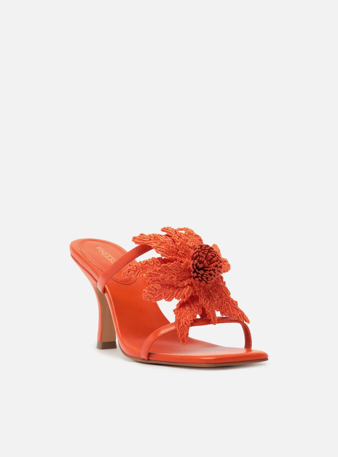 Cali High Stiletto Leather Sandal - Image 2