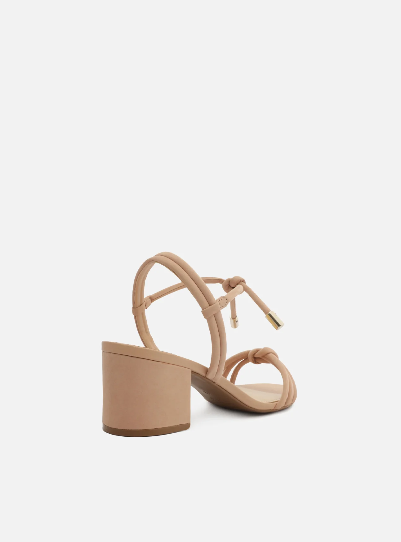 Camila Leather Block Sandal - Image 3