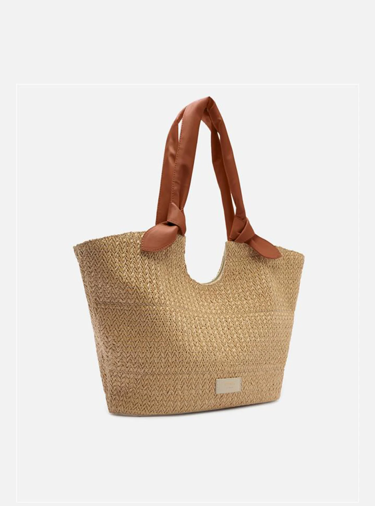 Carmela Large Leather Shopping Bag - Image 4