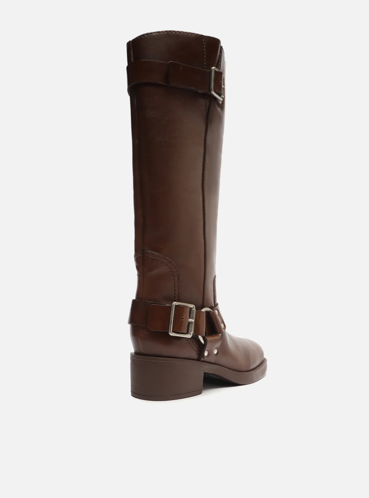 Clara Leather Block Boot - Image 4