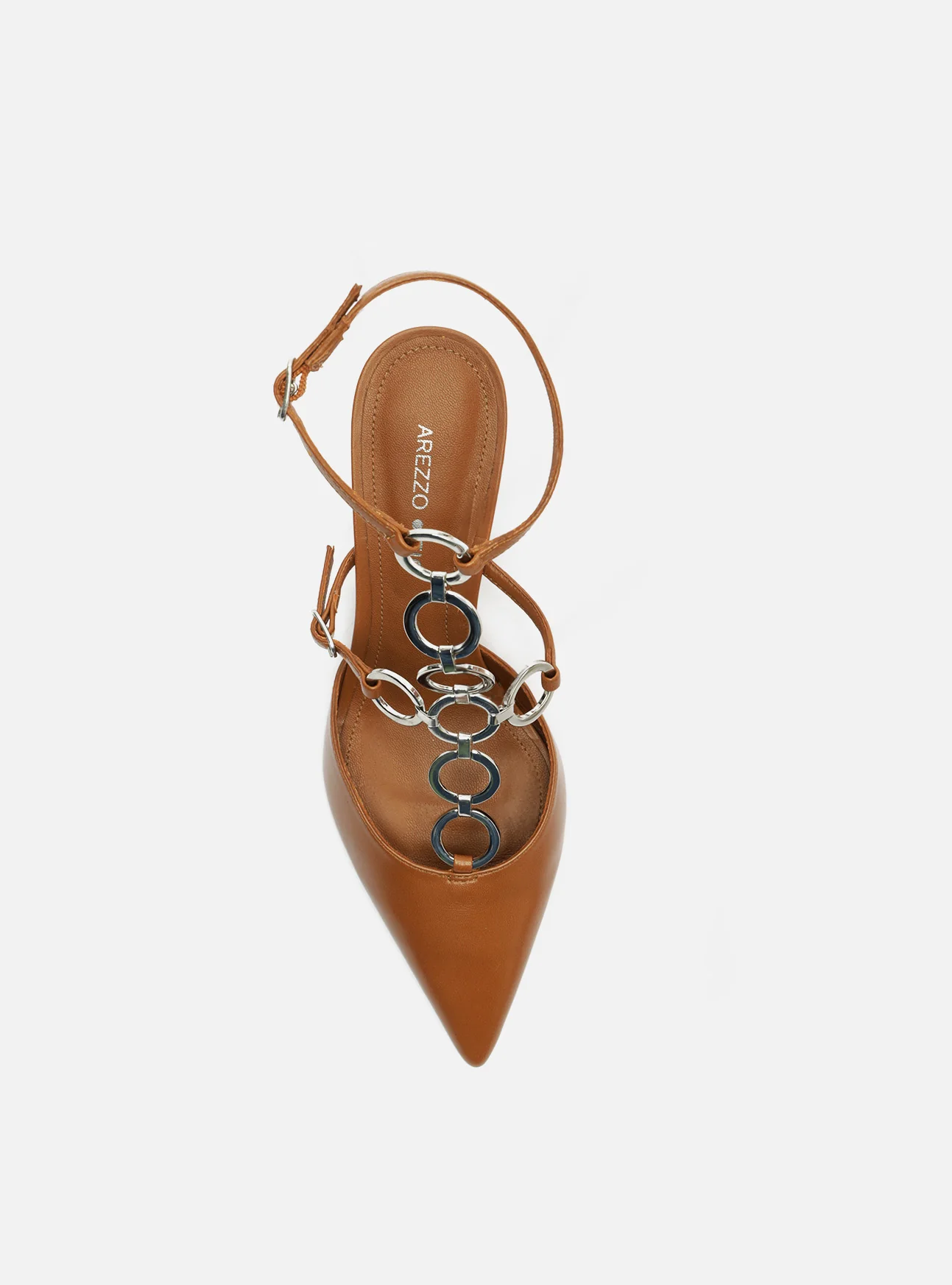 Clover Leather Stiletto Pump - Image 4