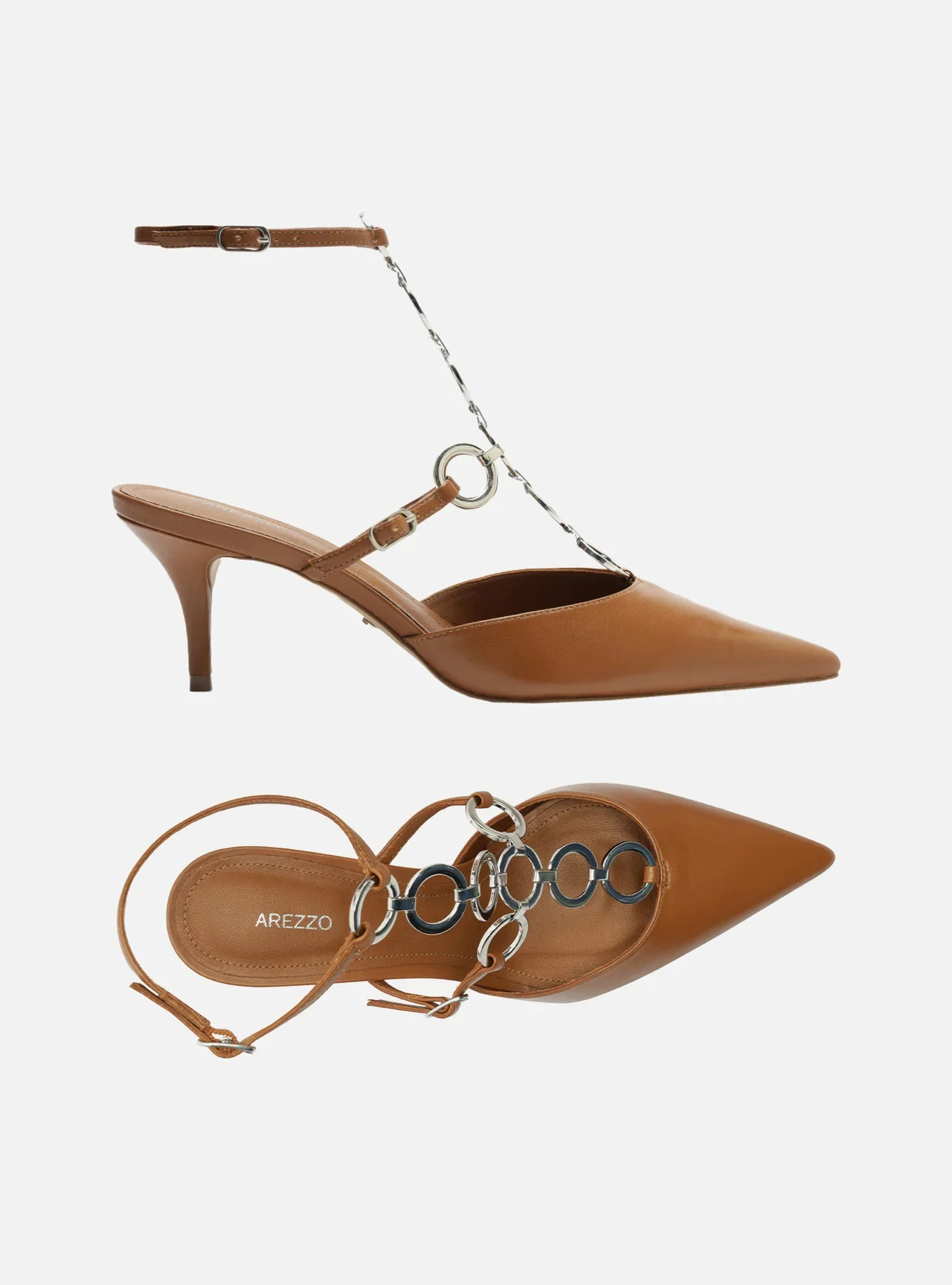Clover Leather Stiletto Pump - Image 5