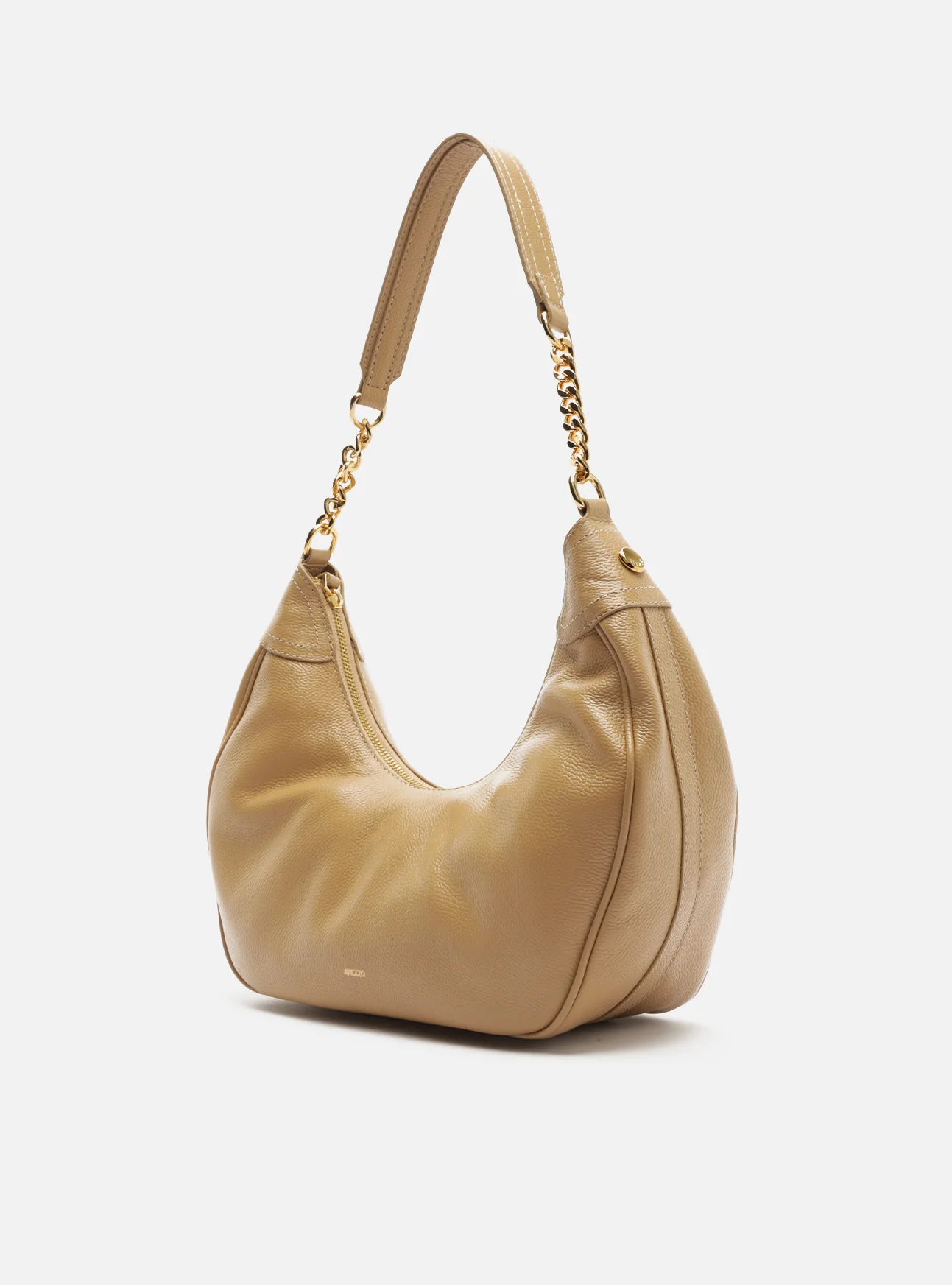 Elena Large Leather Hobo - Image 4