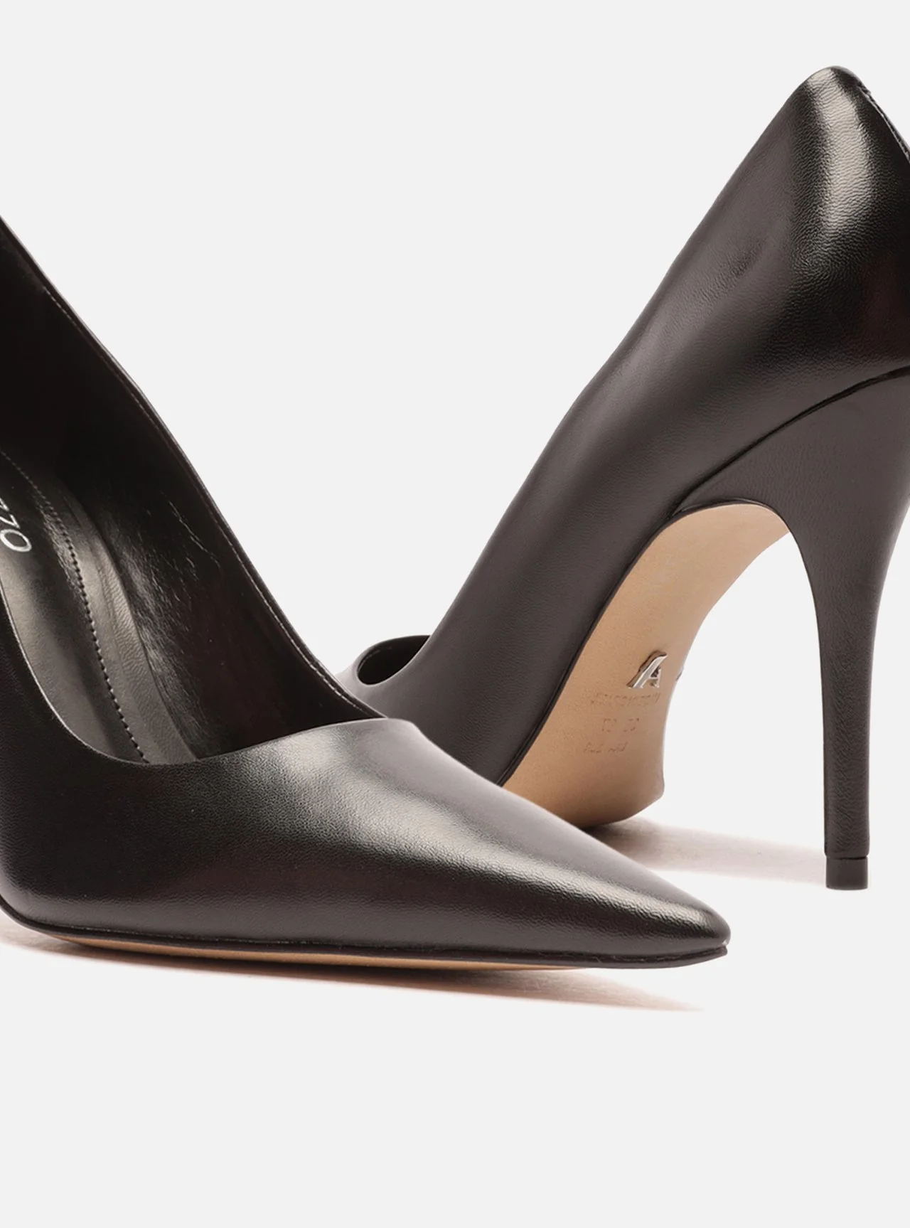 Emily  Leather Stiletto Pump - Image 5