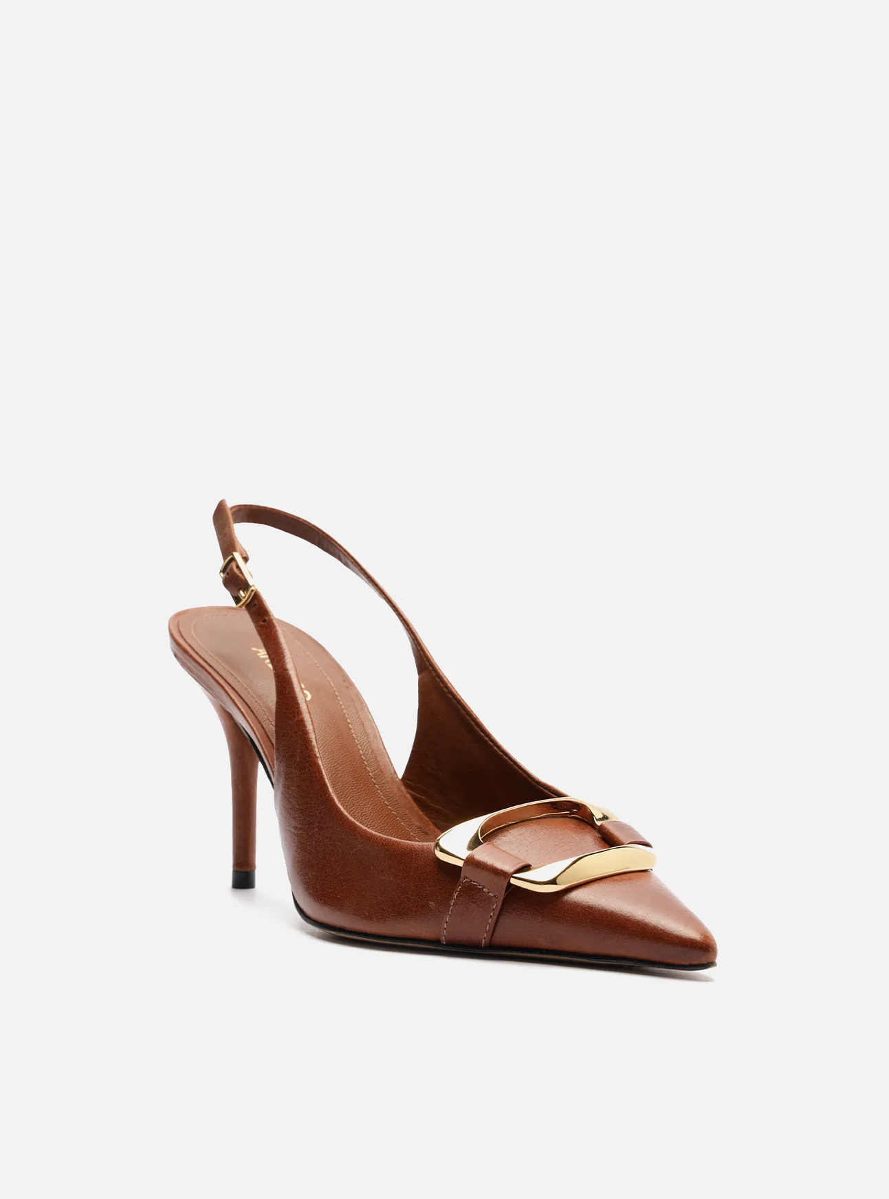 Felicity High Stiletto Leather Pump - Image 3