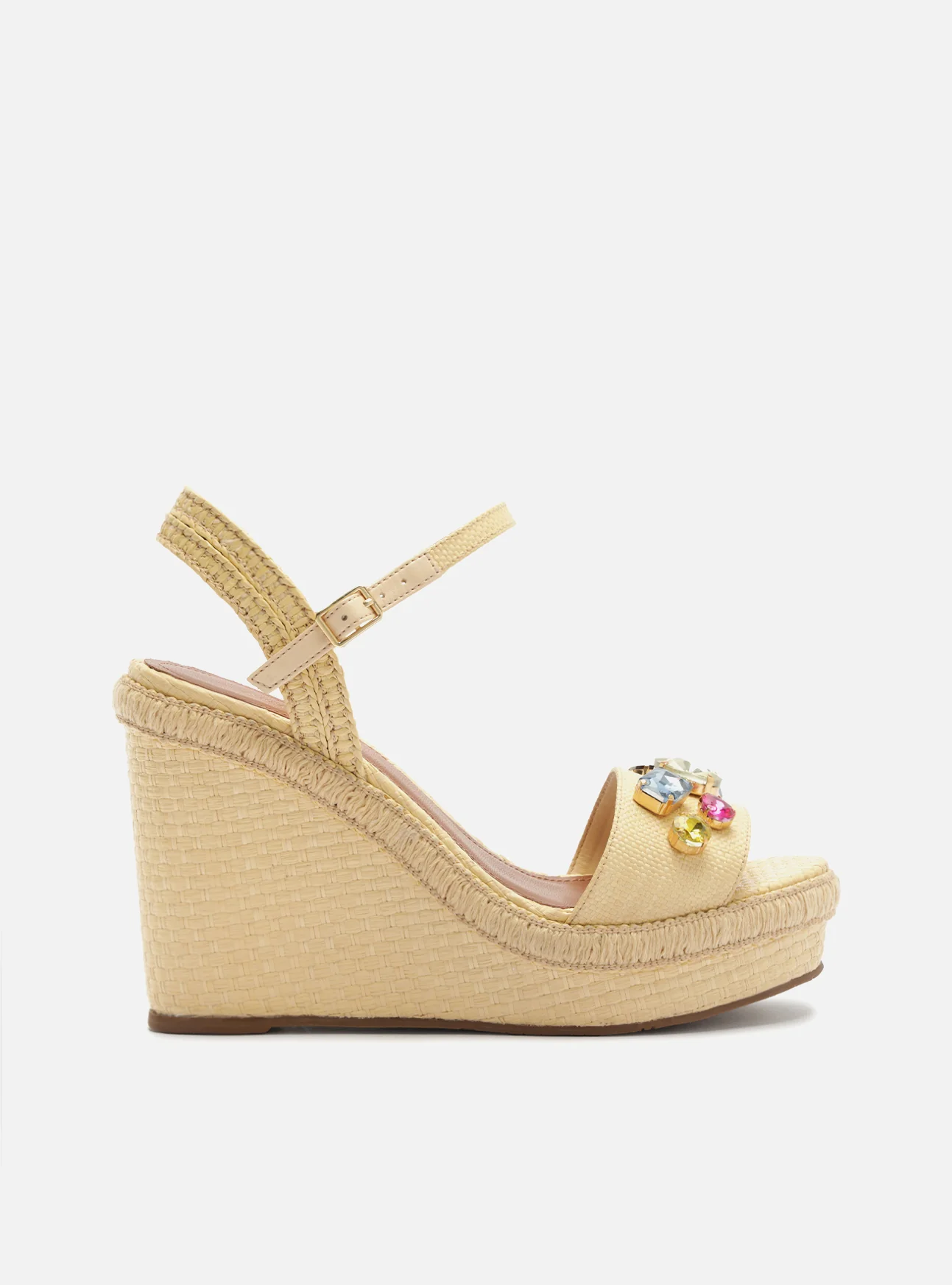 Georgina Raffia Sandal