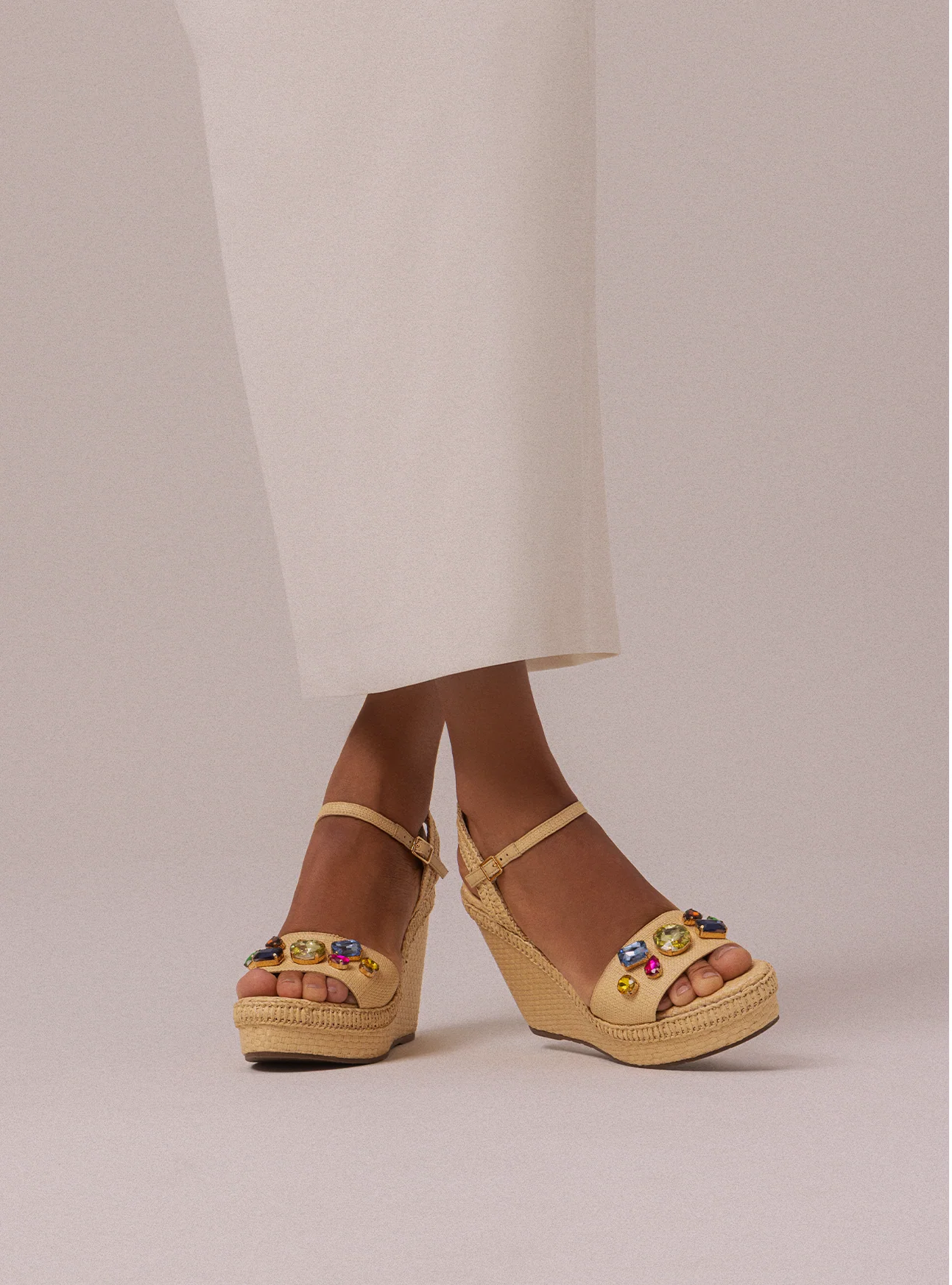 Georgina Raffia Sandal - Image 4