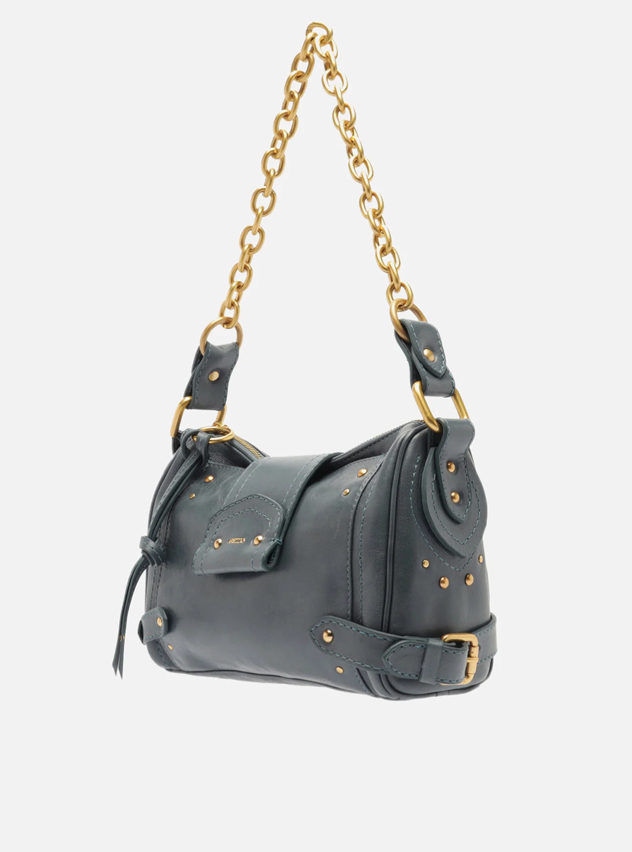 Gio Medium Leather Shoulder Bag - Image 5