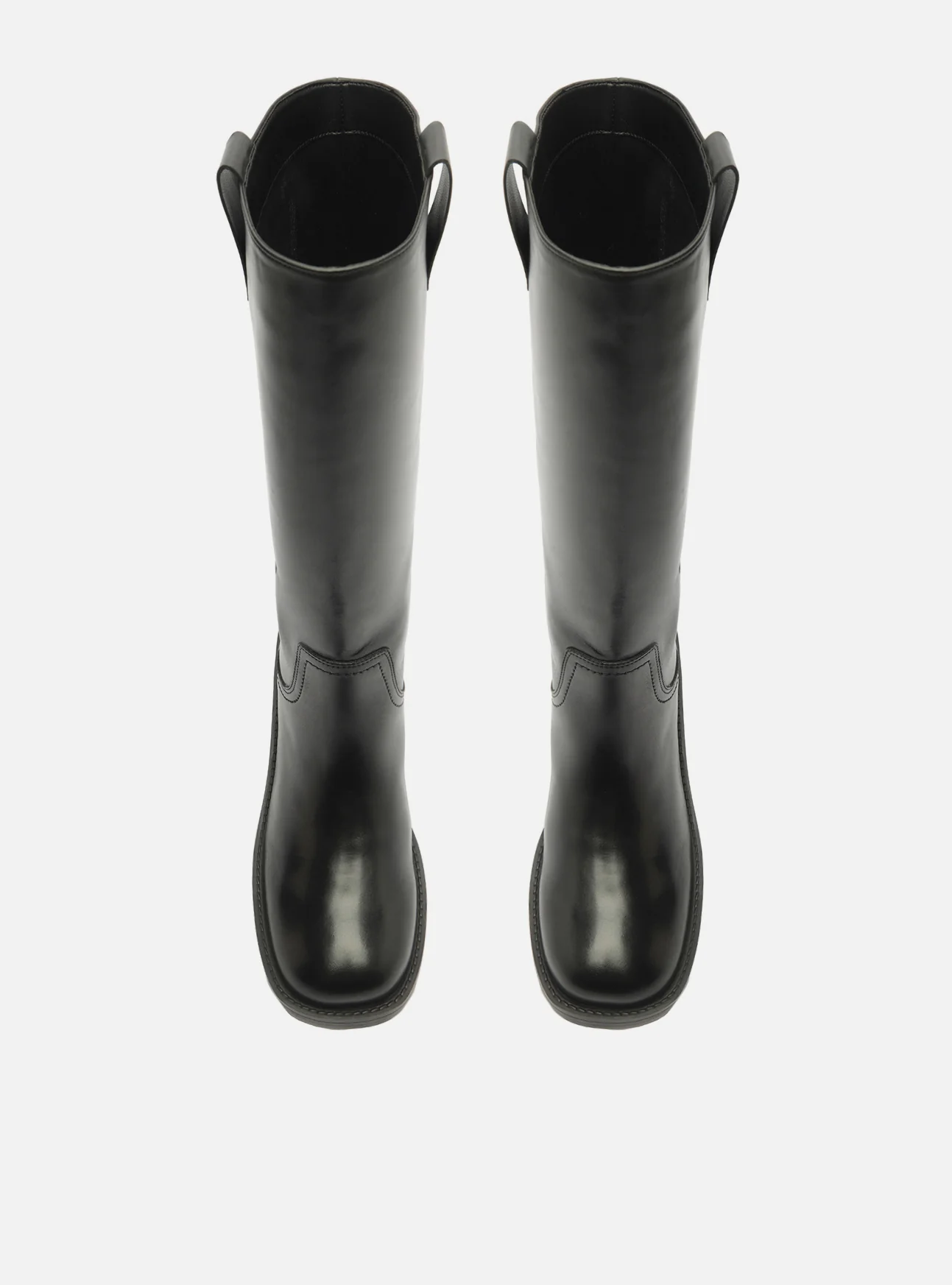 Hadley Low Block Leather Boot - Image 3
