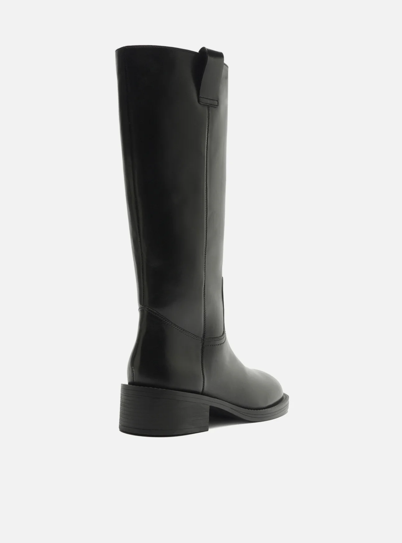 Hadley Low Block Leather Boot - Image 4