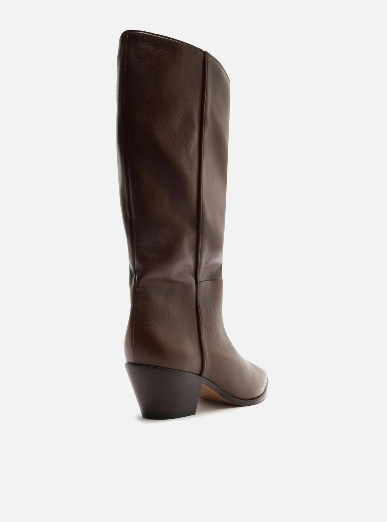 Harlowe Low Block Leather Boot - Image 6