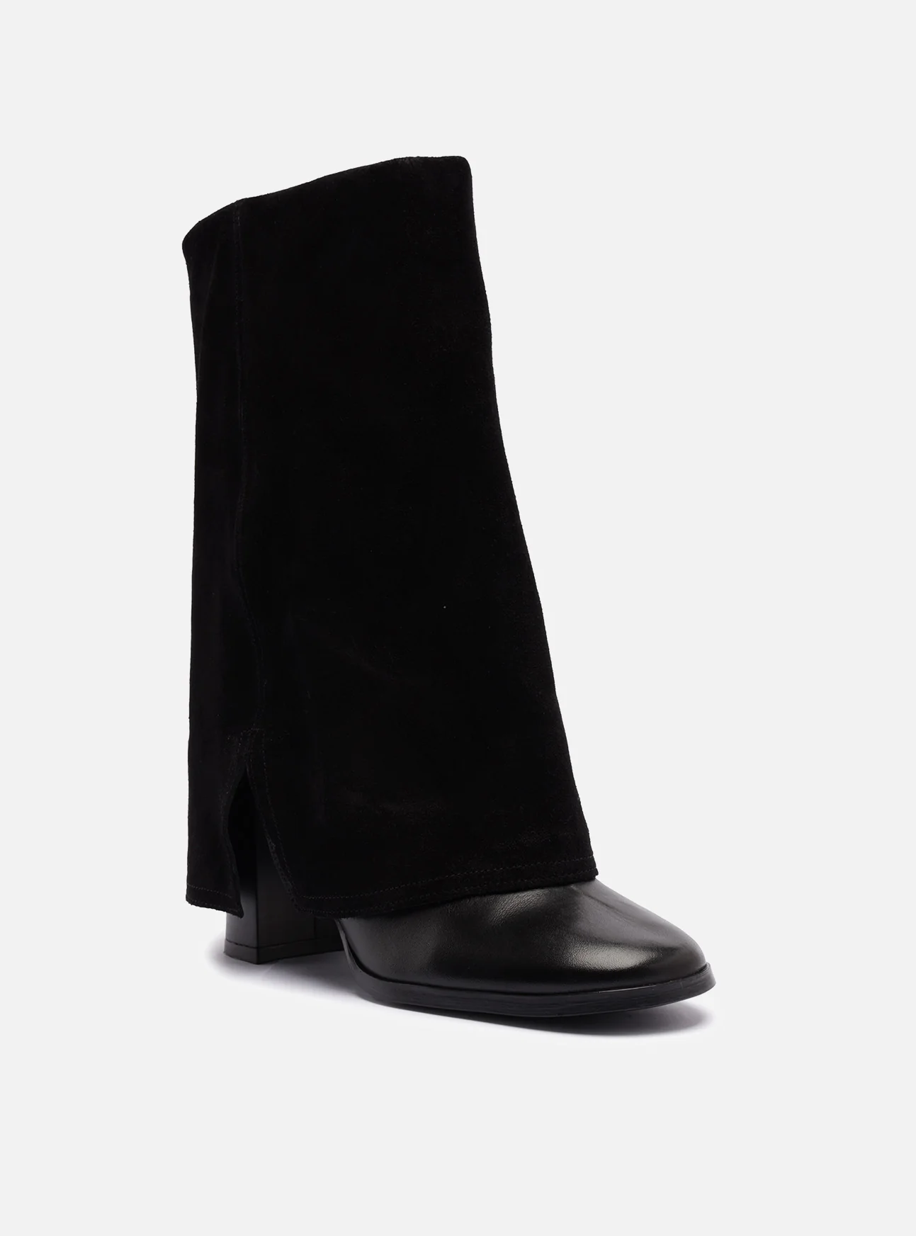 Harper Mid Block Leather Boot - Image 3