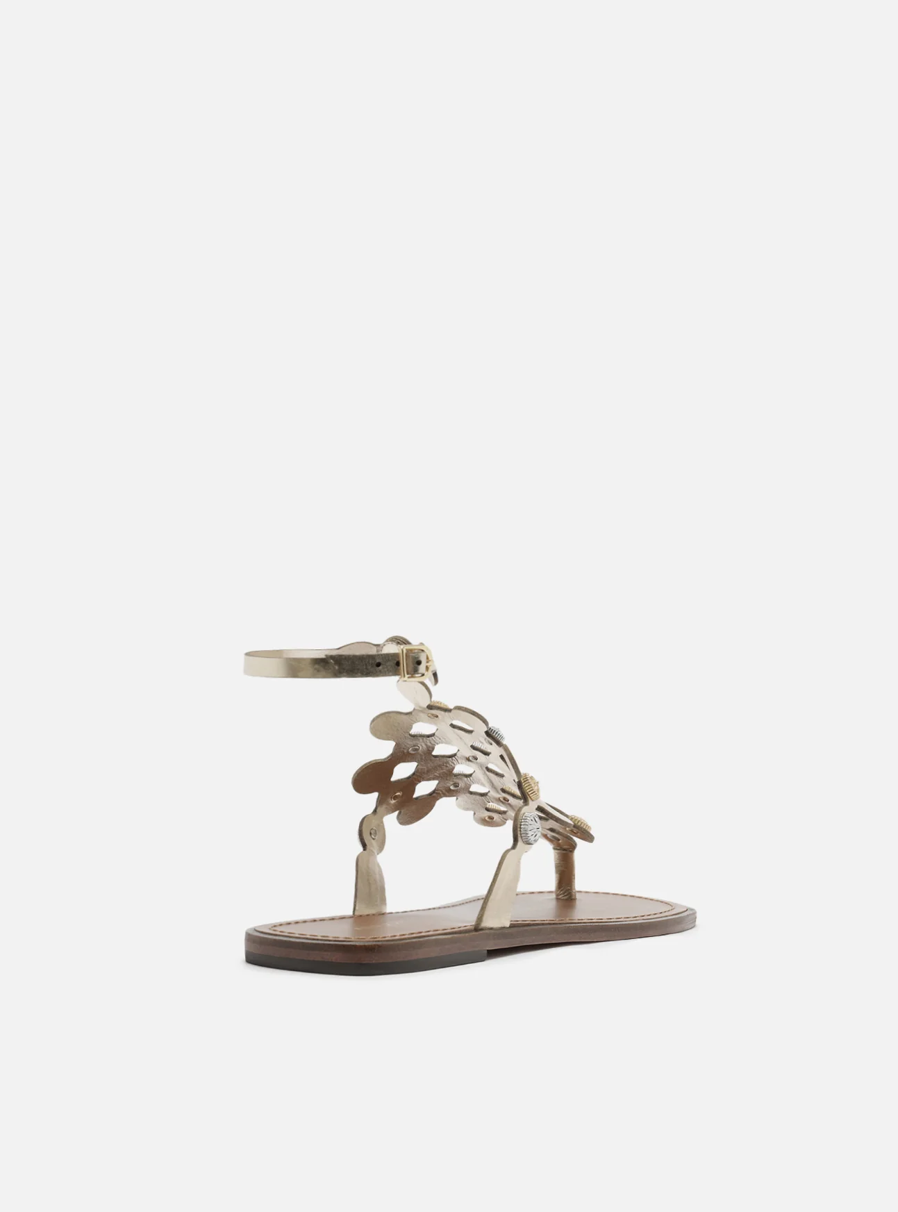 Haven Leather Flat Sandal - Image 4