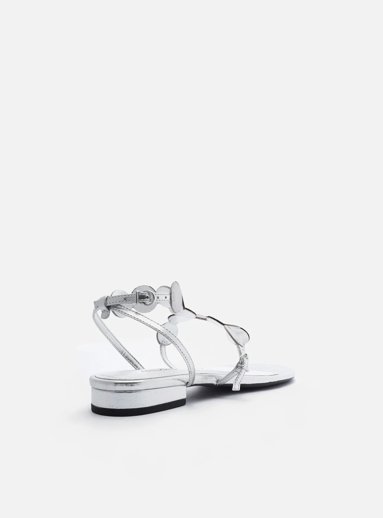 Holly Leather Flat Sandal - Image 3