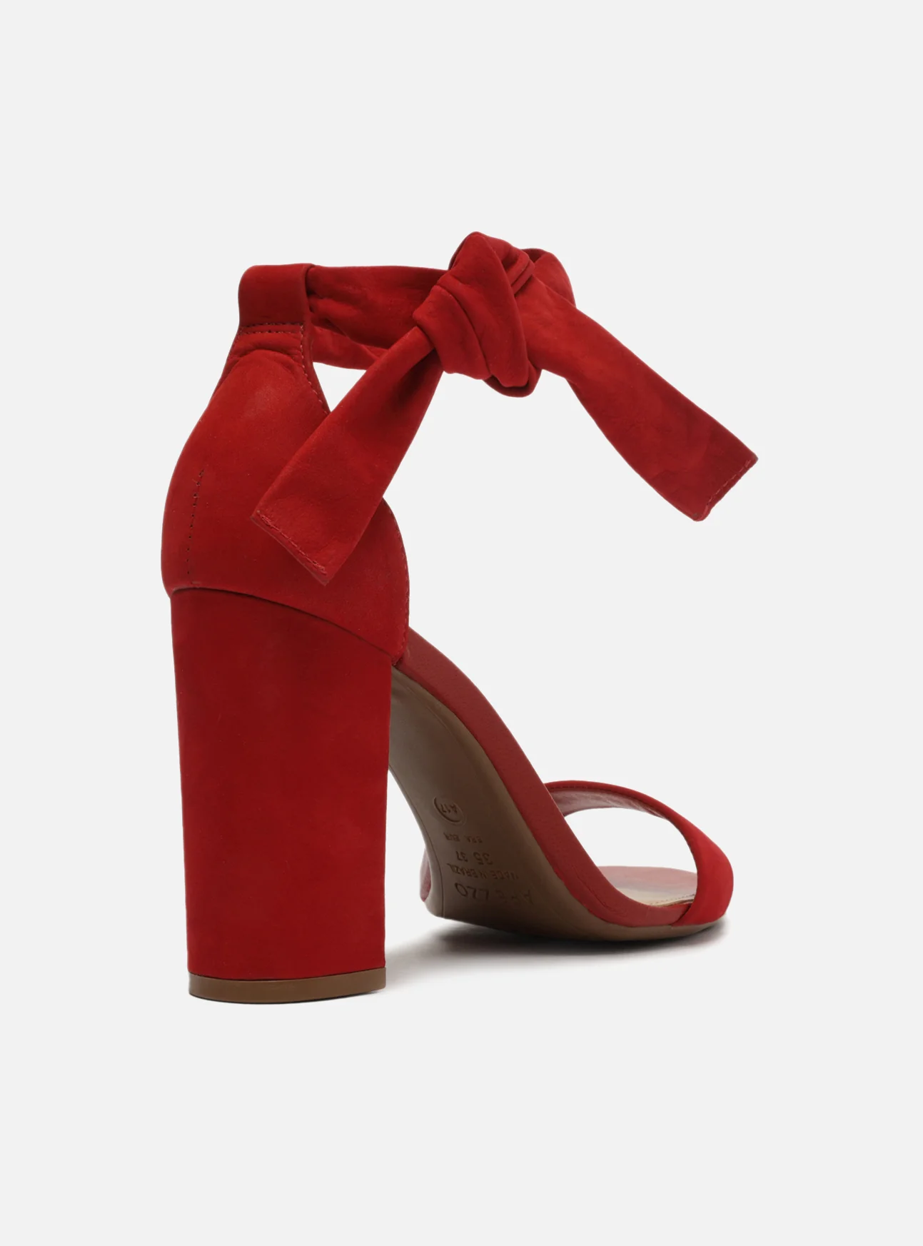 Isabelli Leather Block Sandal - Image 3