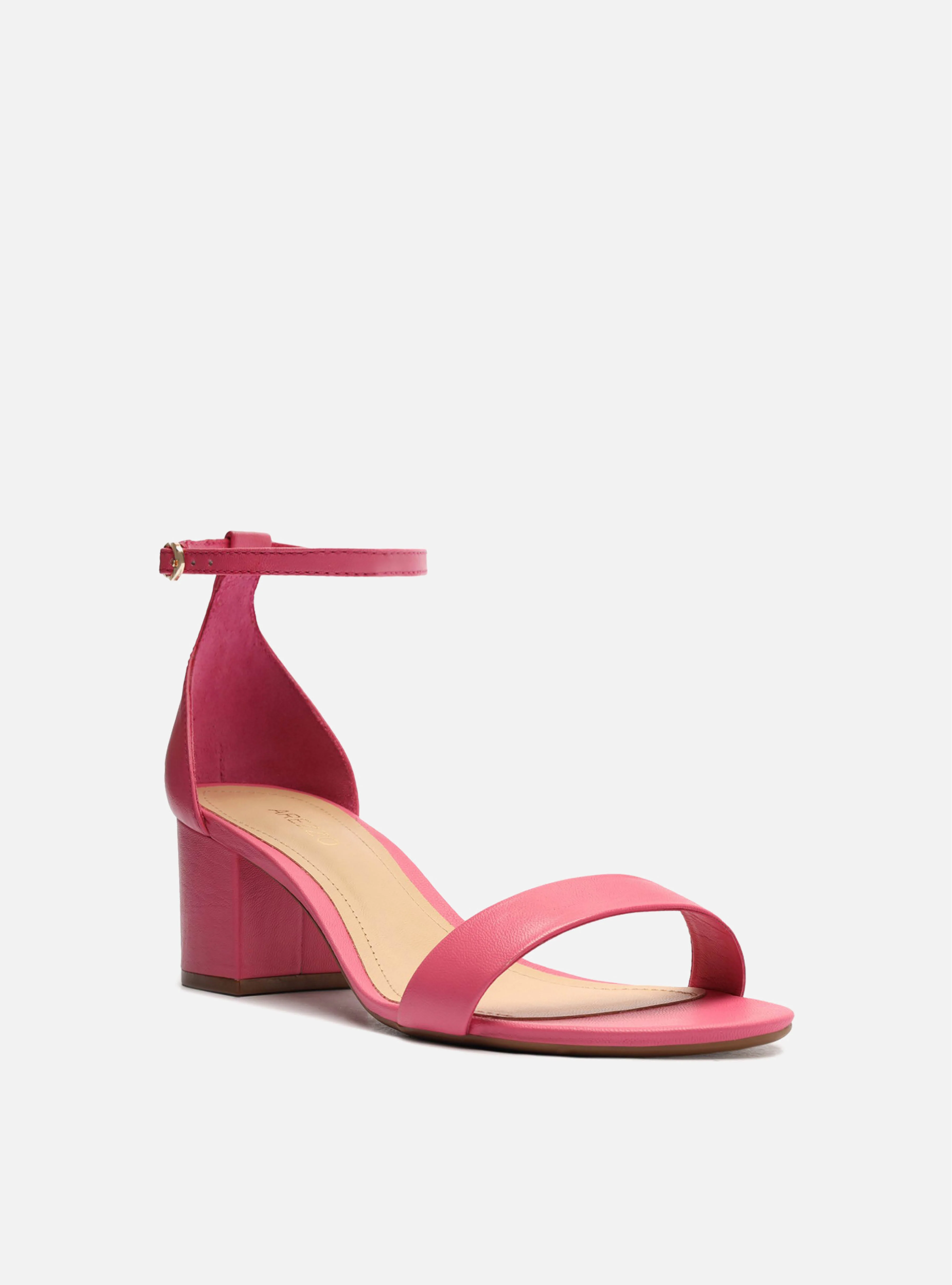 Isabelli  Leather Block Sandal - Image 2