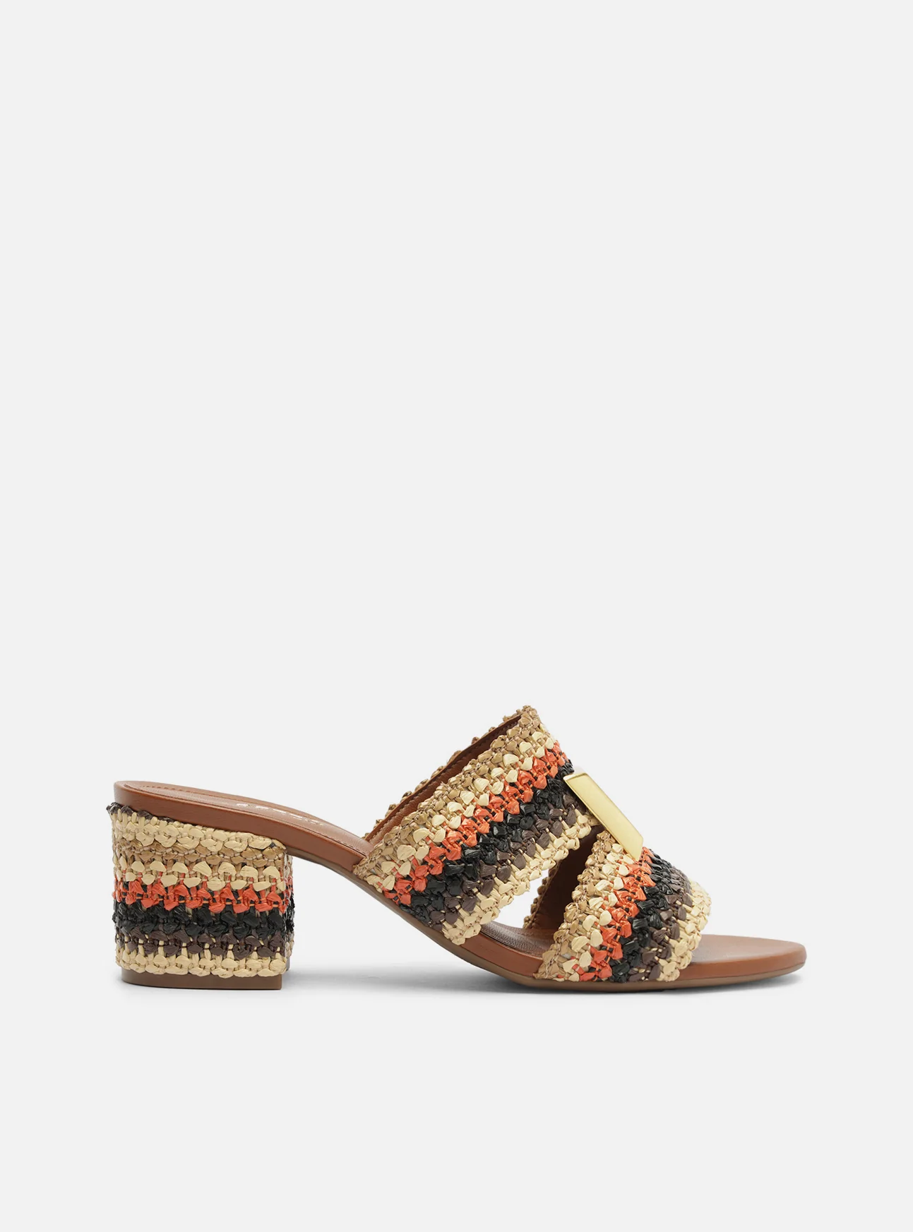 Jackie Mid Block Sandal