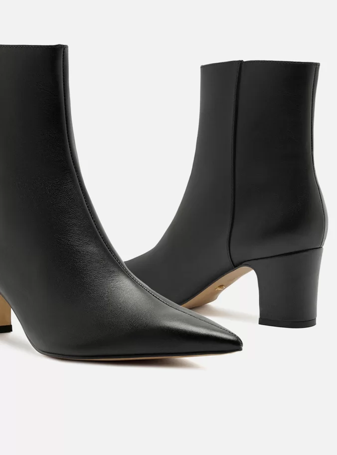Jemma Leather Block Boot - Image 5