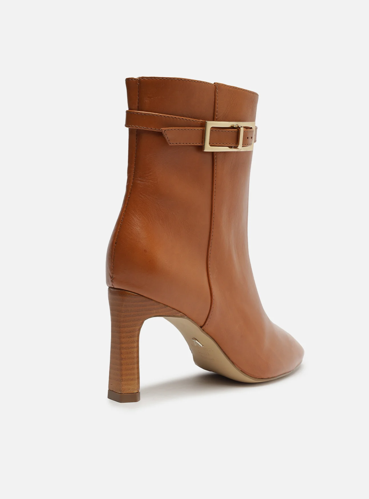 Josie Leather Stiletto Boot - Image 3