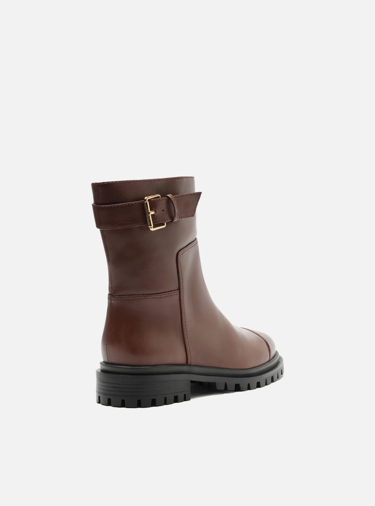 Brody Low Block Leather Boot - Image 4