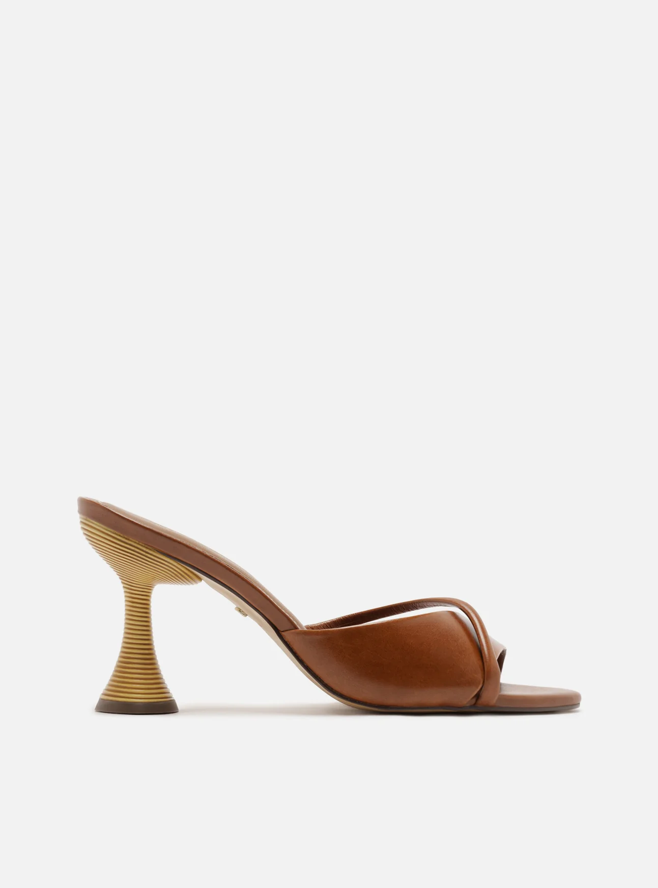Luca High Stiletto Leather Sandal