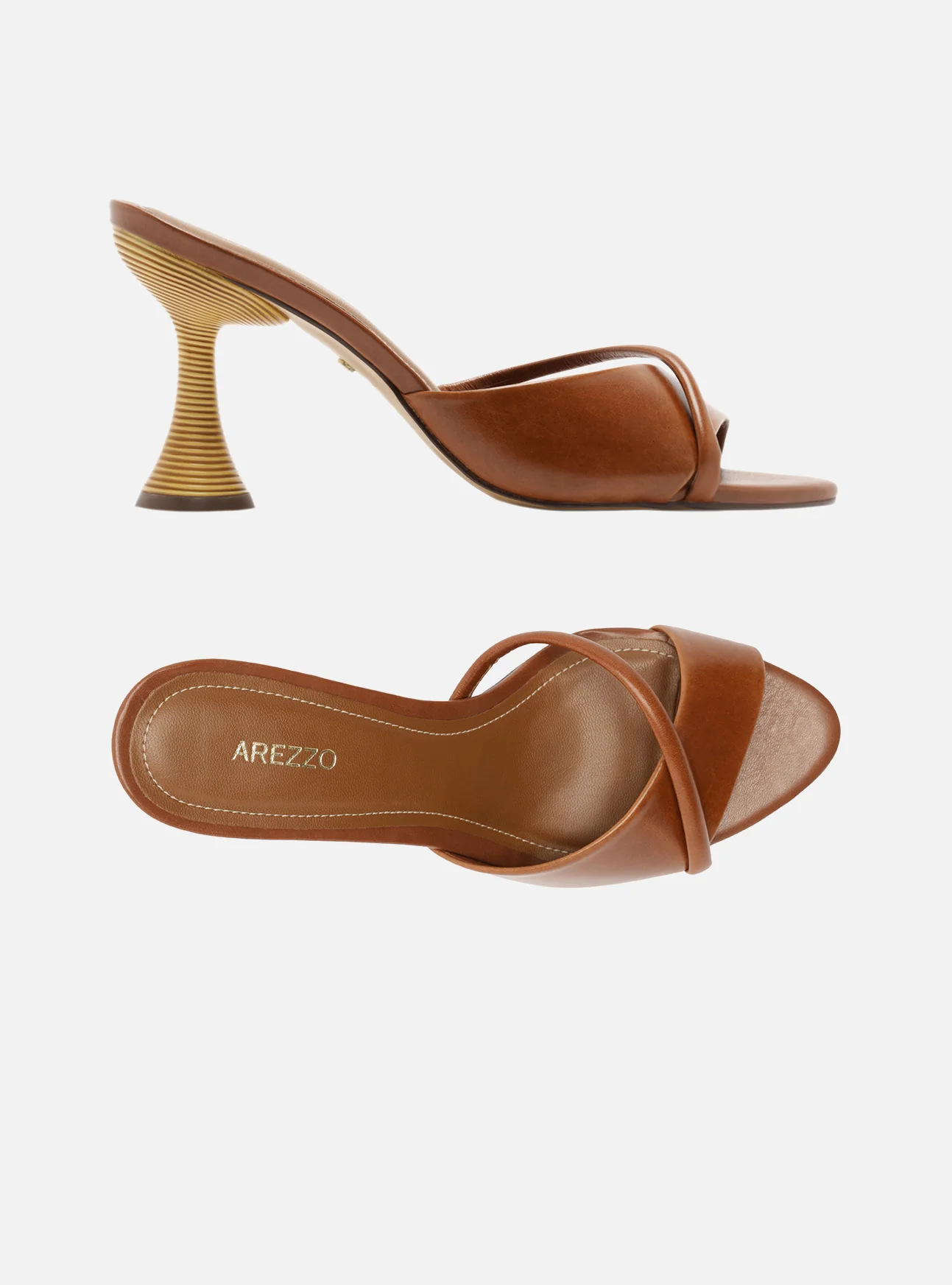 Luca High Stiletto Leather Sandal - Image 6