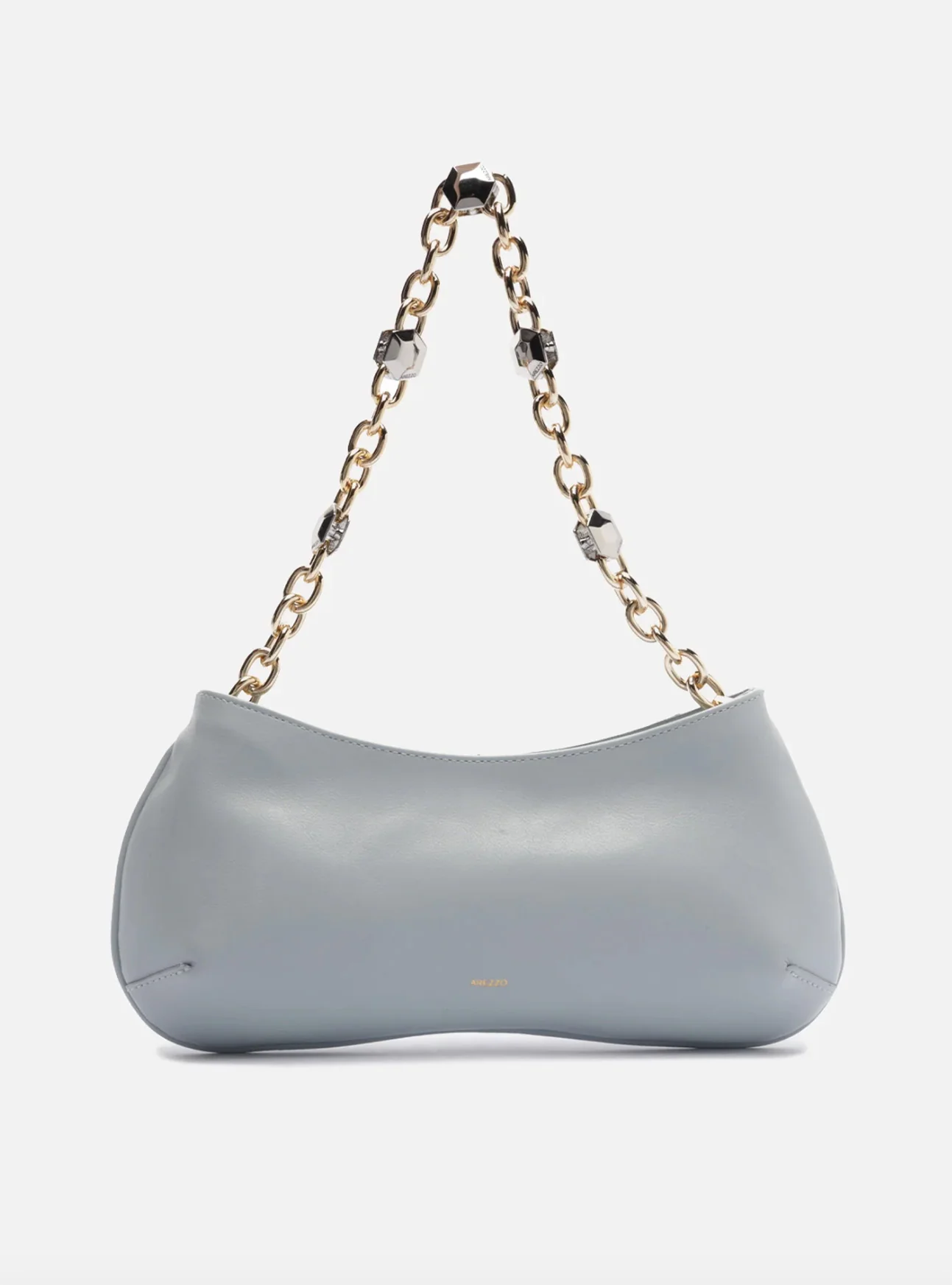 Luna Small Leather Baguette