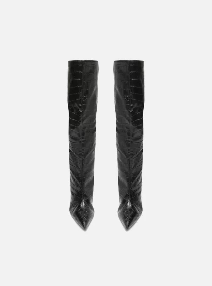 Miranda Stiletto Black Boot - Image 5