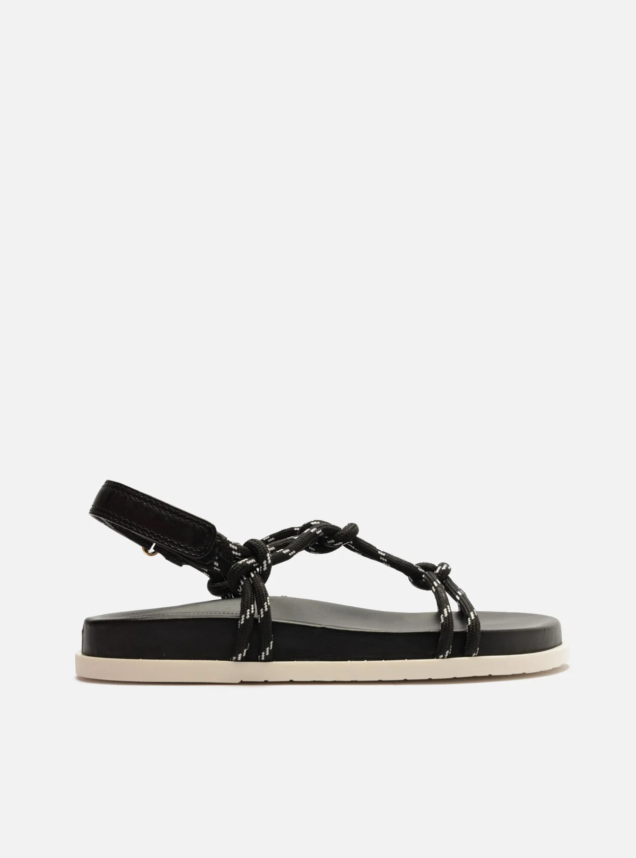 Miranda Flatform Leather Flat Sandal - Image 5