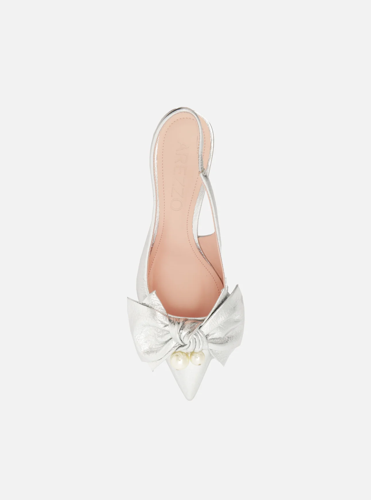 Pearl Leather Stiletto Pump - Image 4