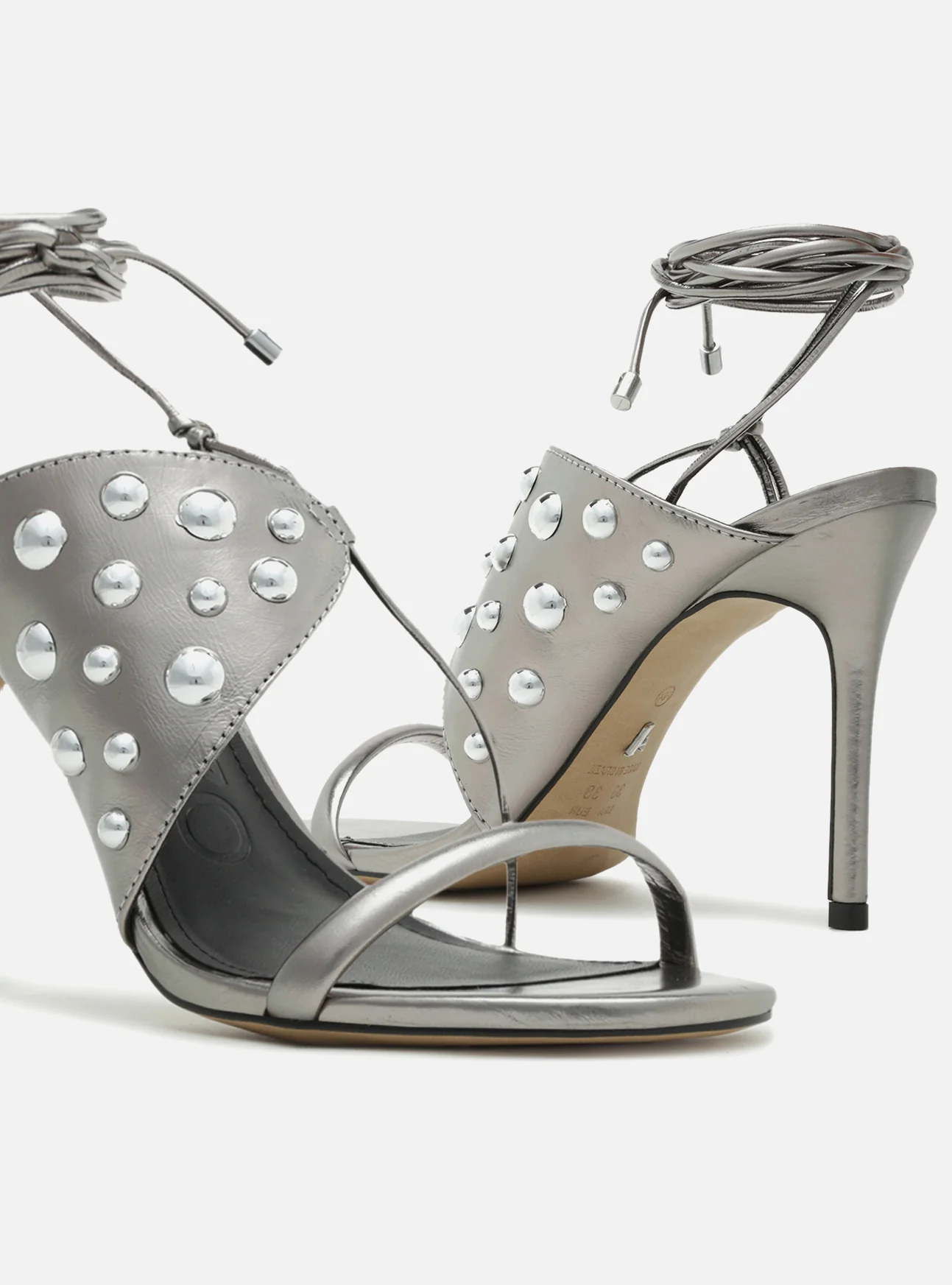 Penelope Leather Stiletto Sandal - Image 5
