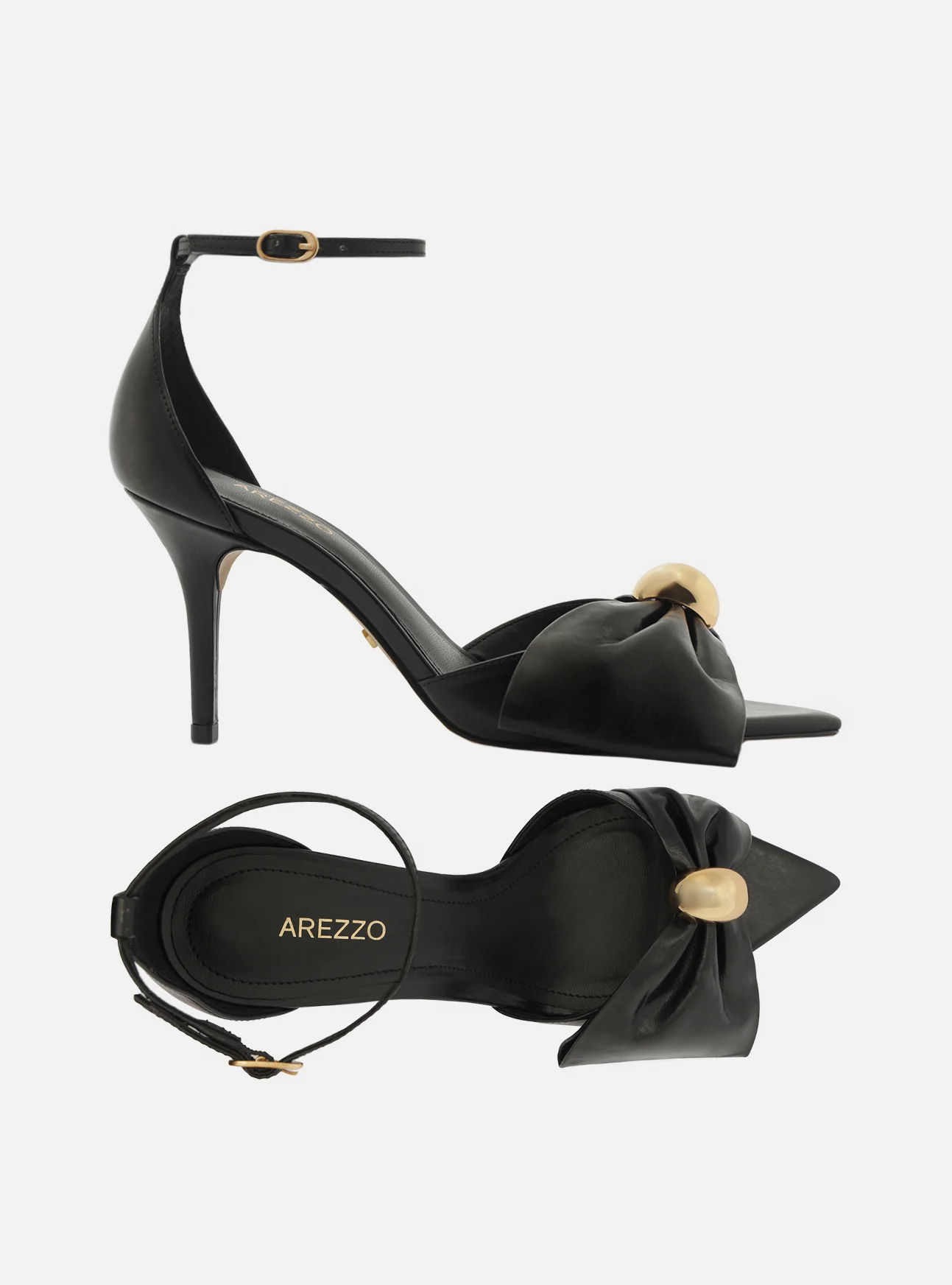 Rayna High Stiletto Leather Sandal - Image 5