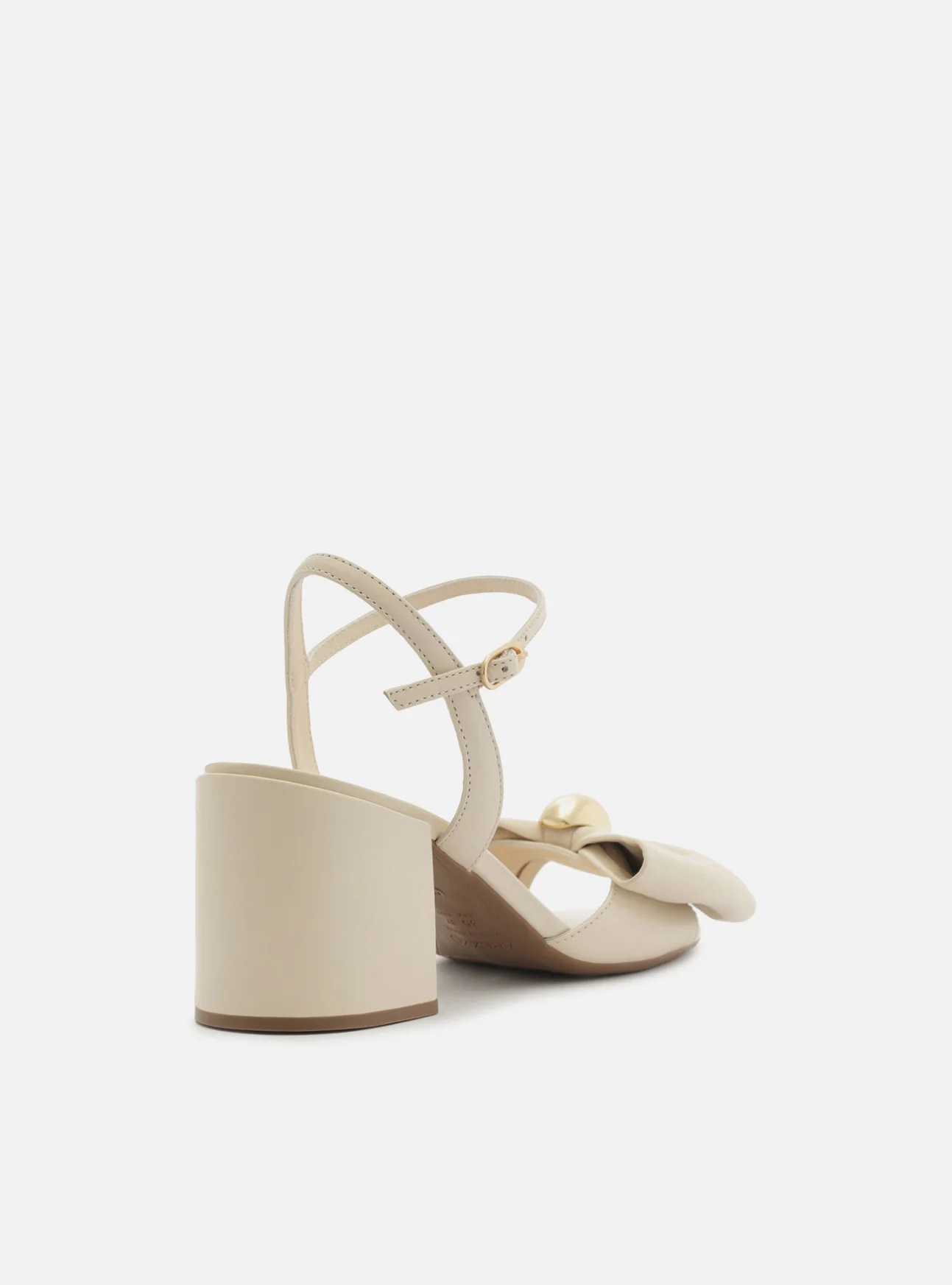 Rayna Mid Block Leather Sandal - Image 5