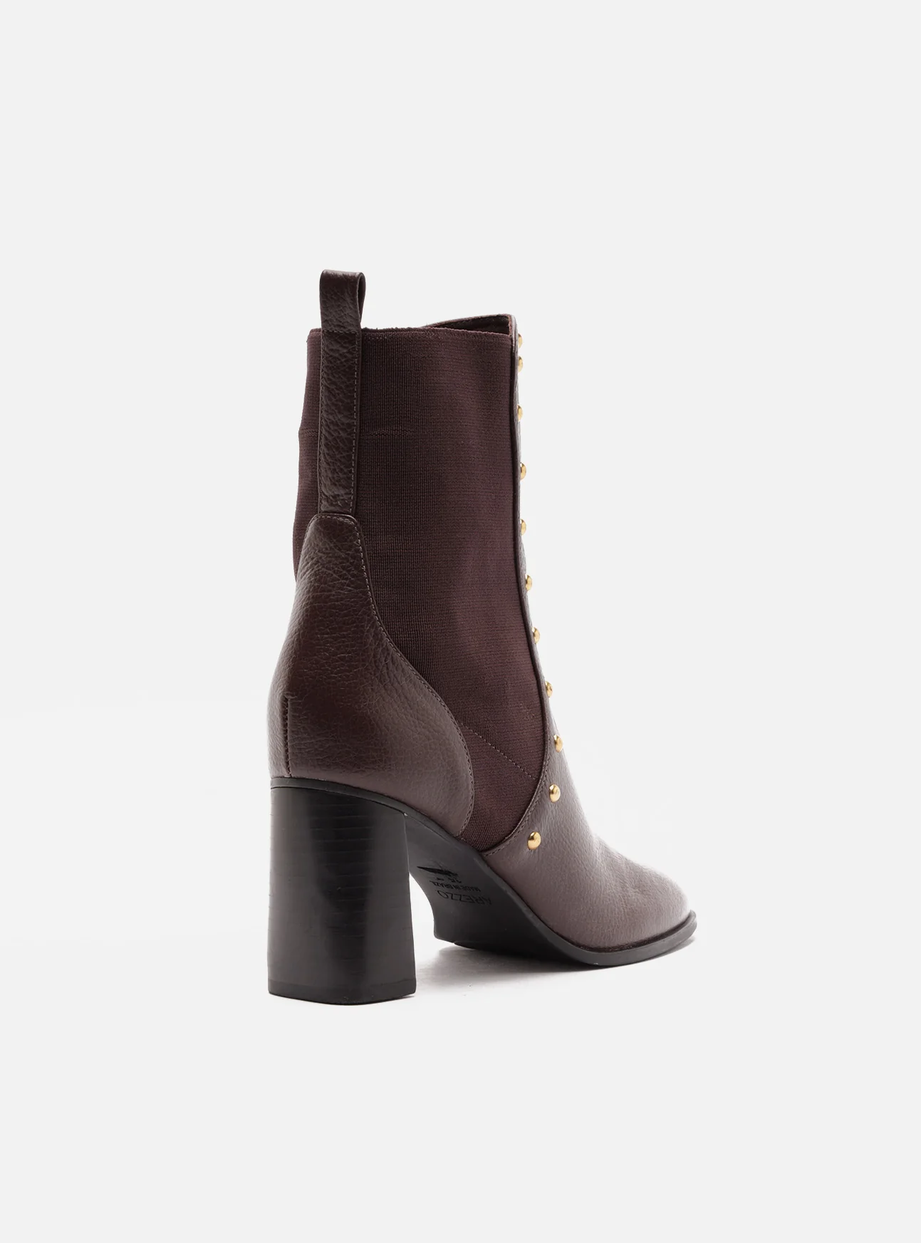 Rony Mid Block Leather Bootie - Image 3