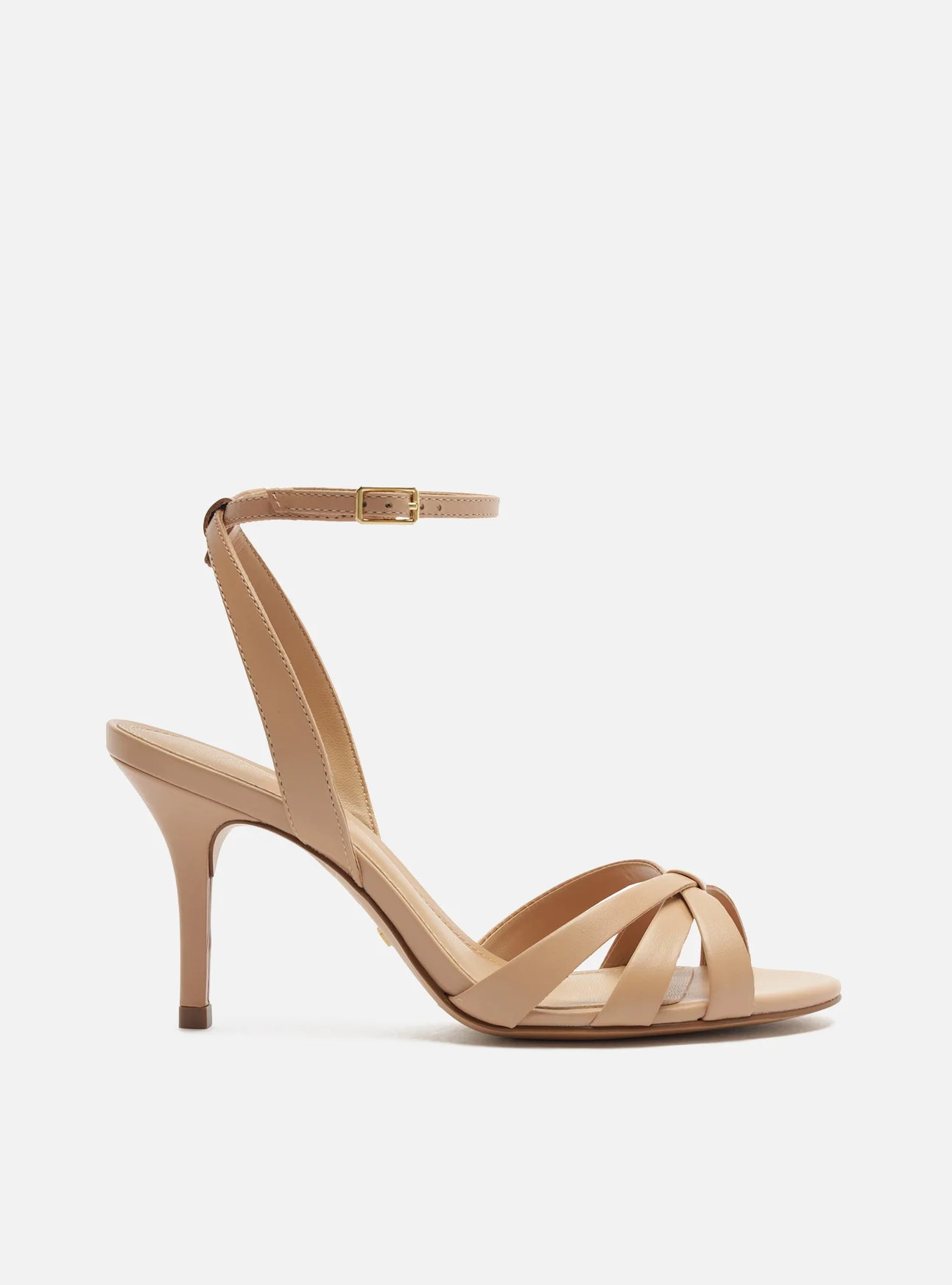Rumi Mid Stiletto Leather Sandal
