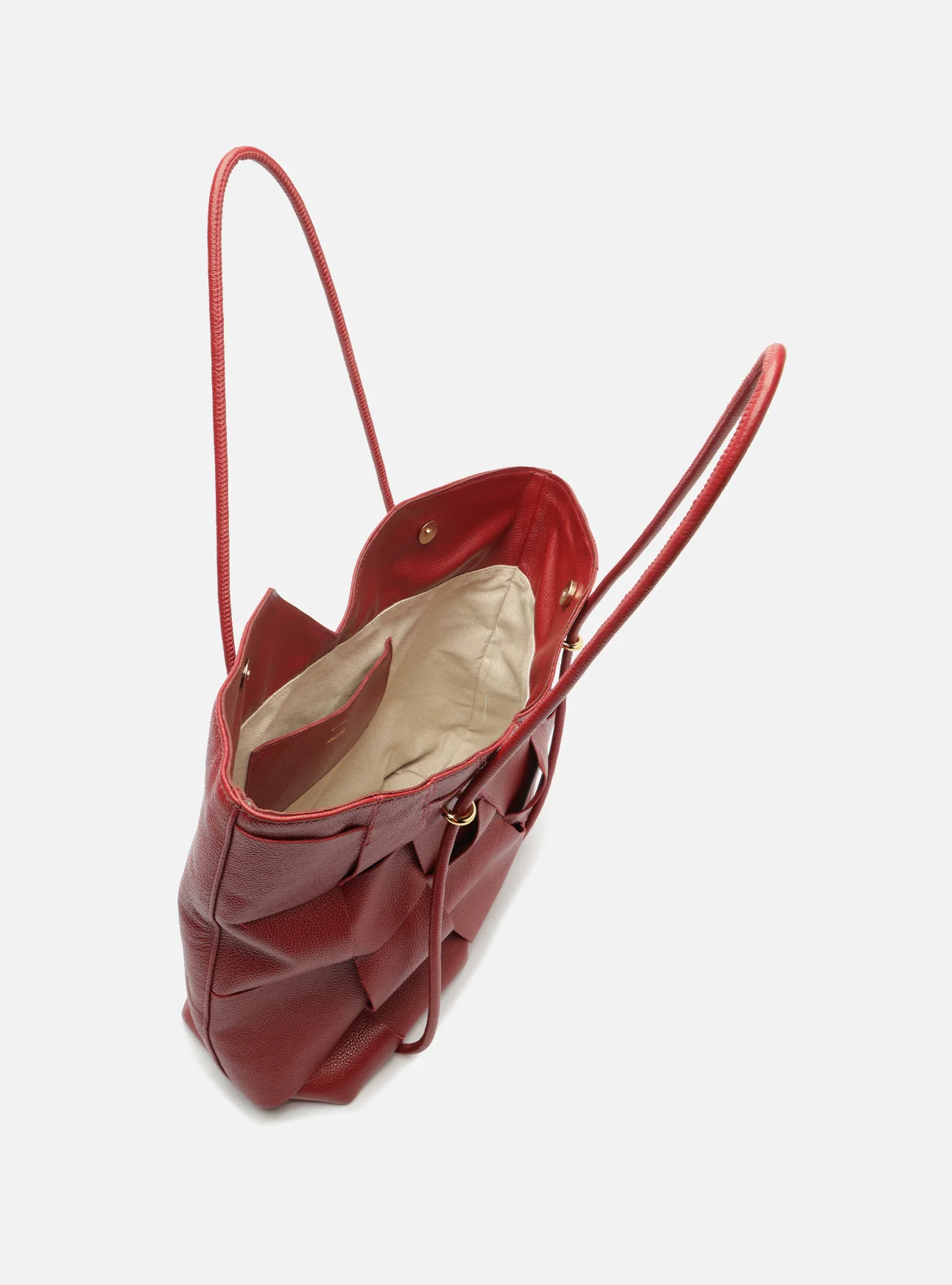Sarah Large Leather Shopping Bag - Image 3