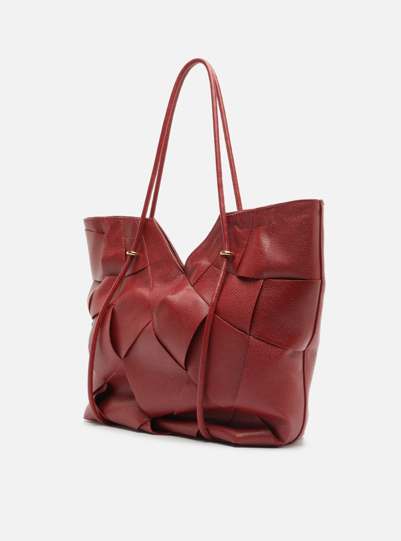 Sarah Large Leather Shopping Bag - Image 4