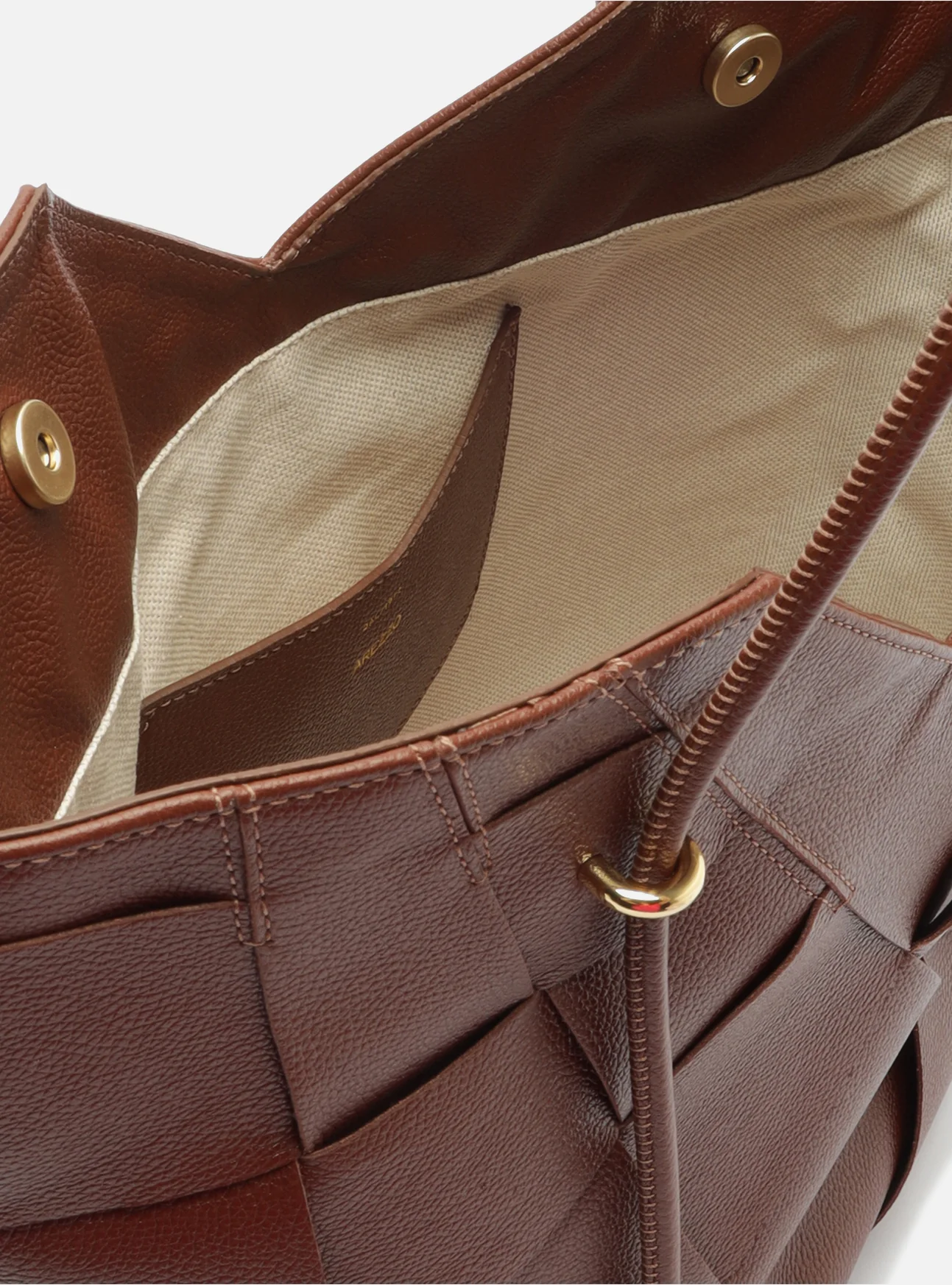 Sarah Large Leather Shopping Bag - Image 3
