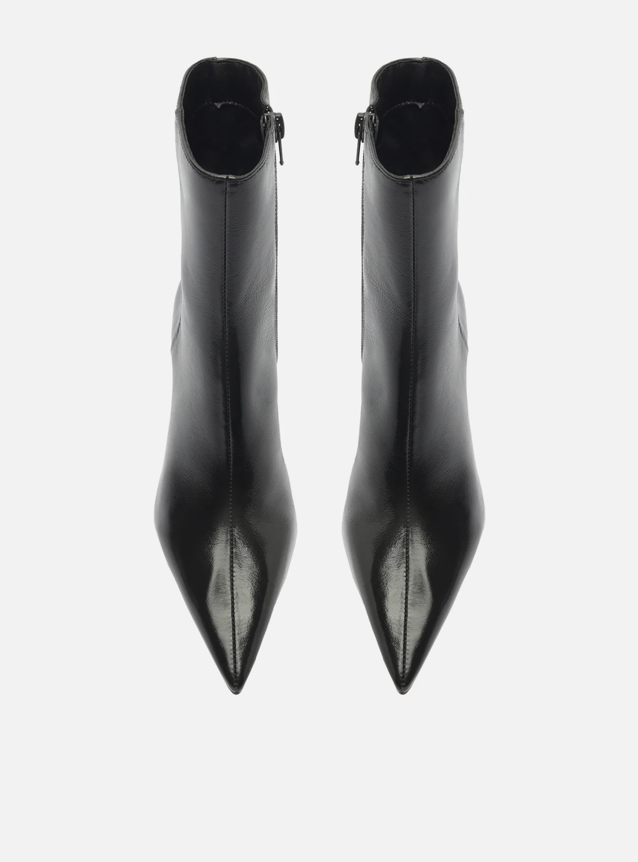 Sasha Low Stiletto Leather Boot - Image 4