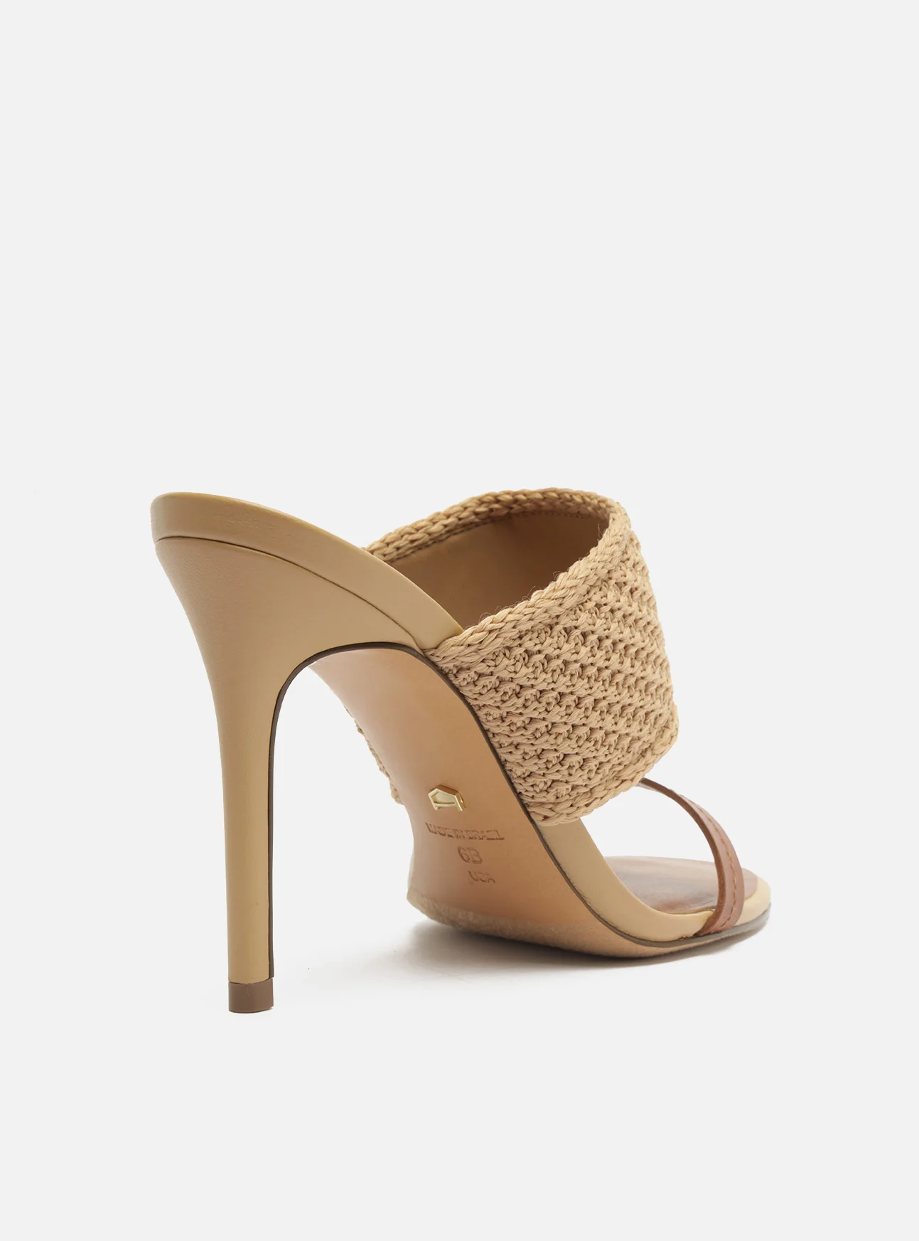 Sylvia High Stiletto Leather Sandal - Image 4