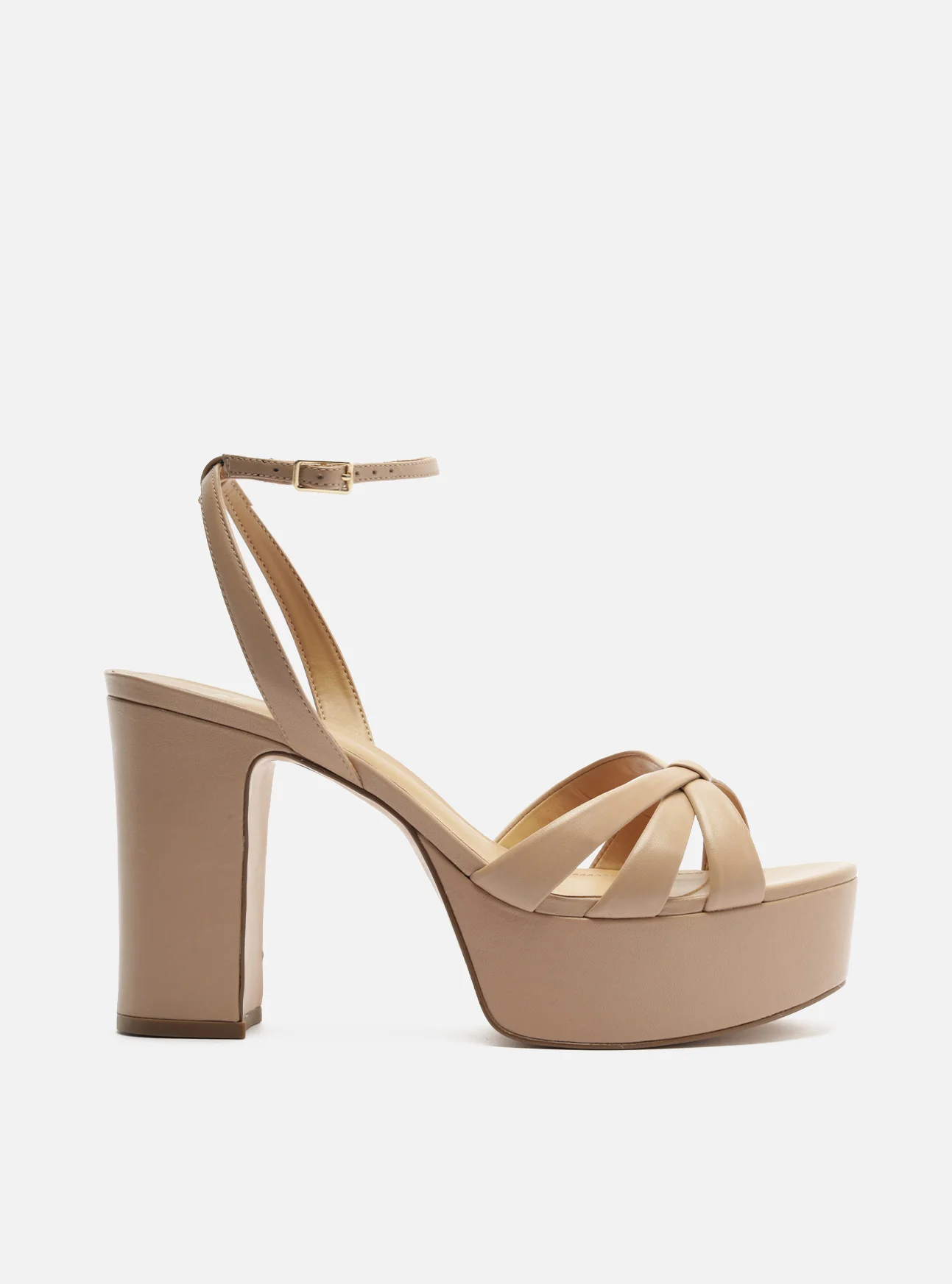 Veronica Platform Leather Sandal