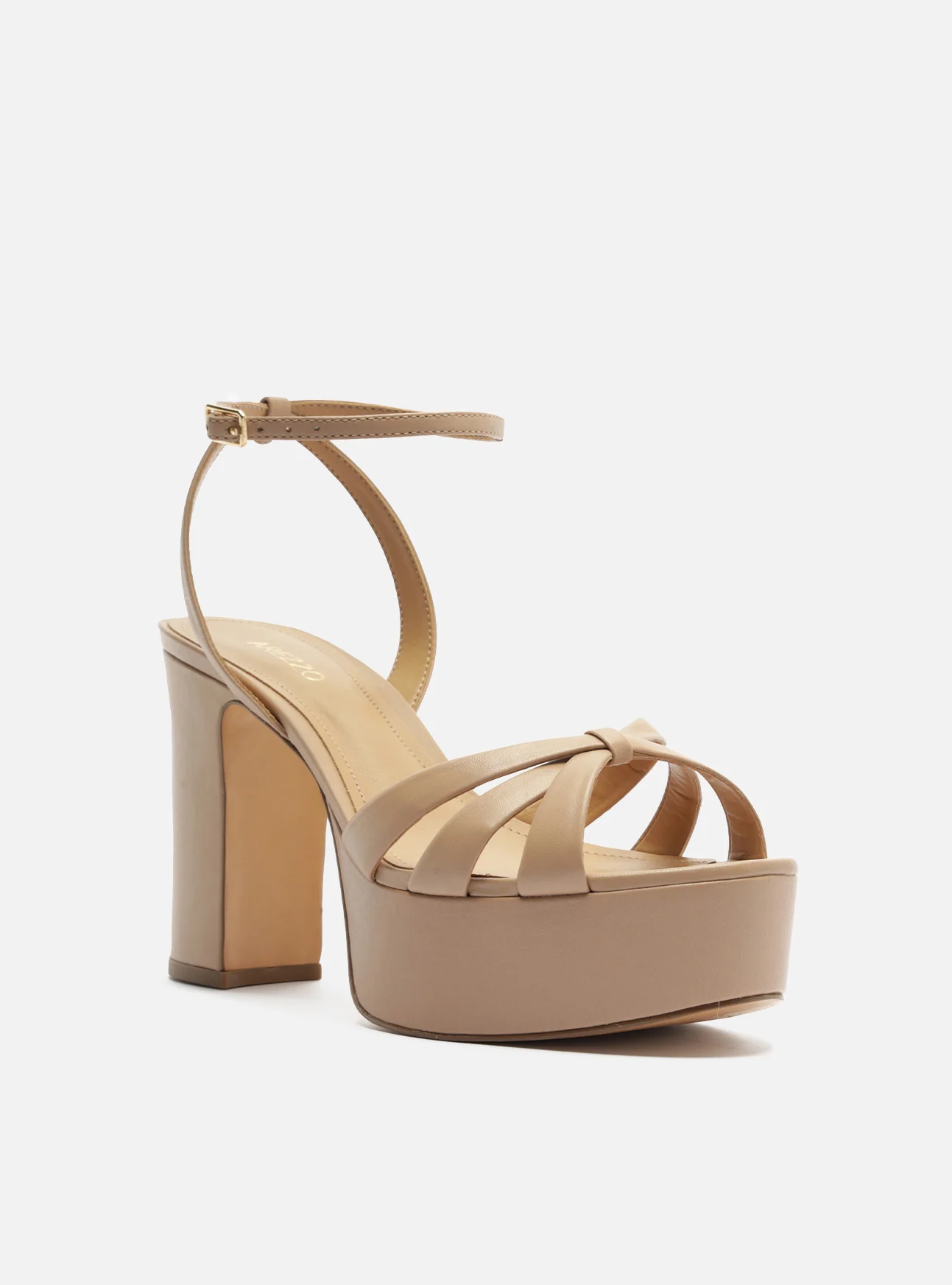 Veronica Platform Leather Sandal - Image 2